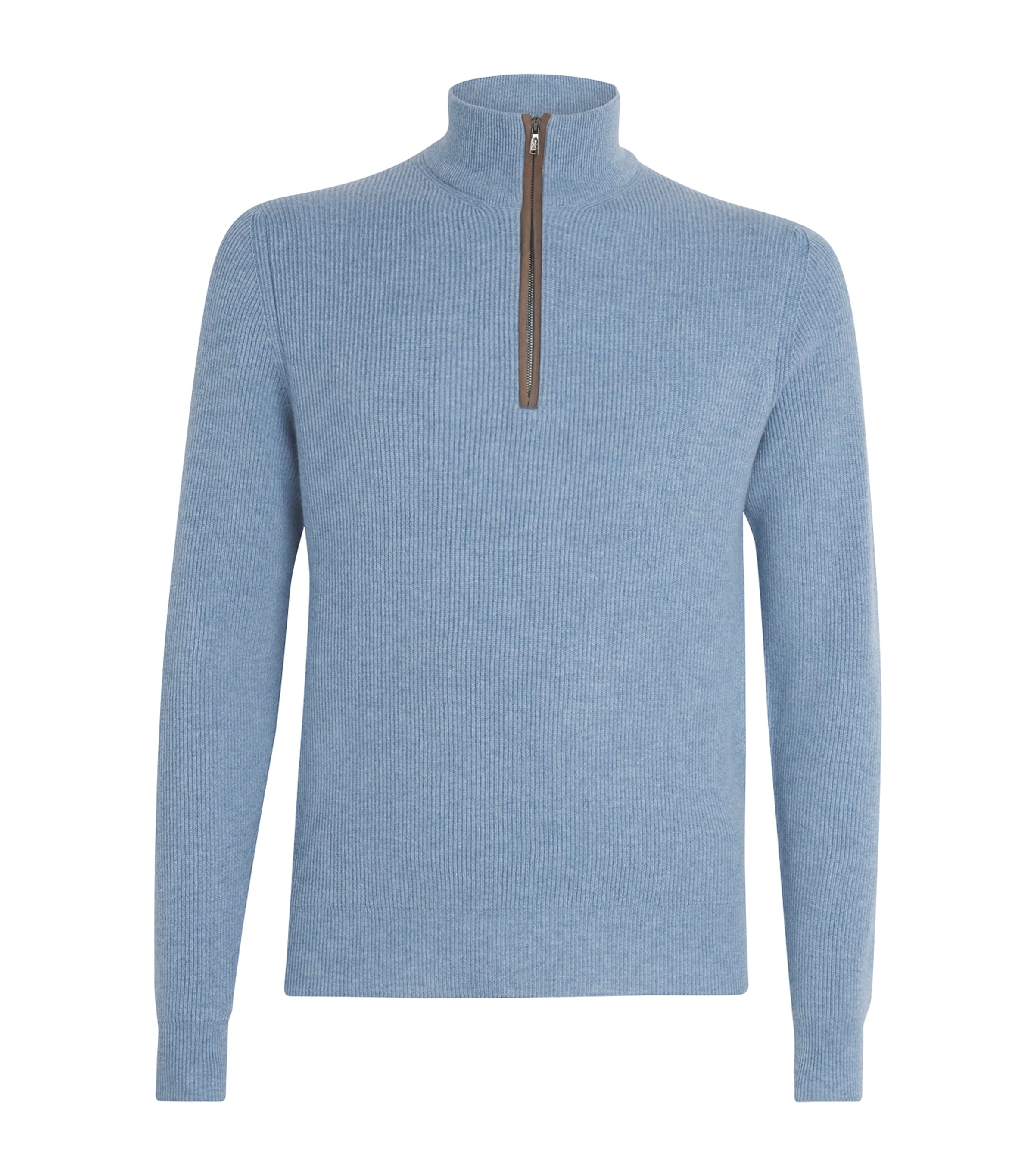 Cashmere Quarter-Zip Sweater