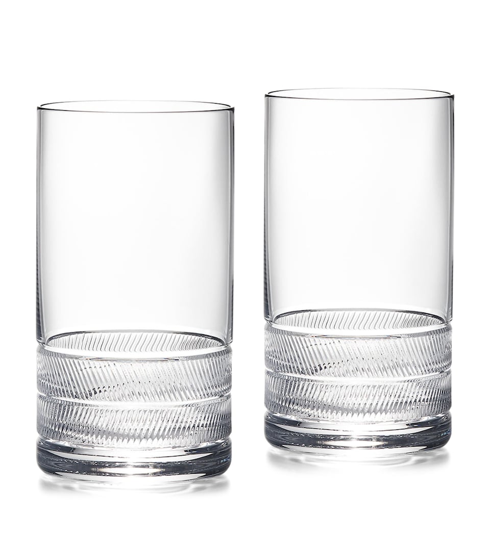 Ralph Lauren Home Remy Highball Glasses (Set of 2) Clear