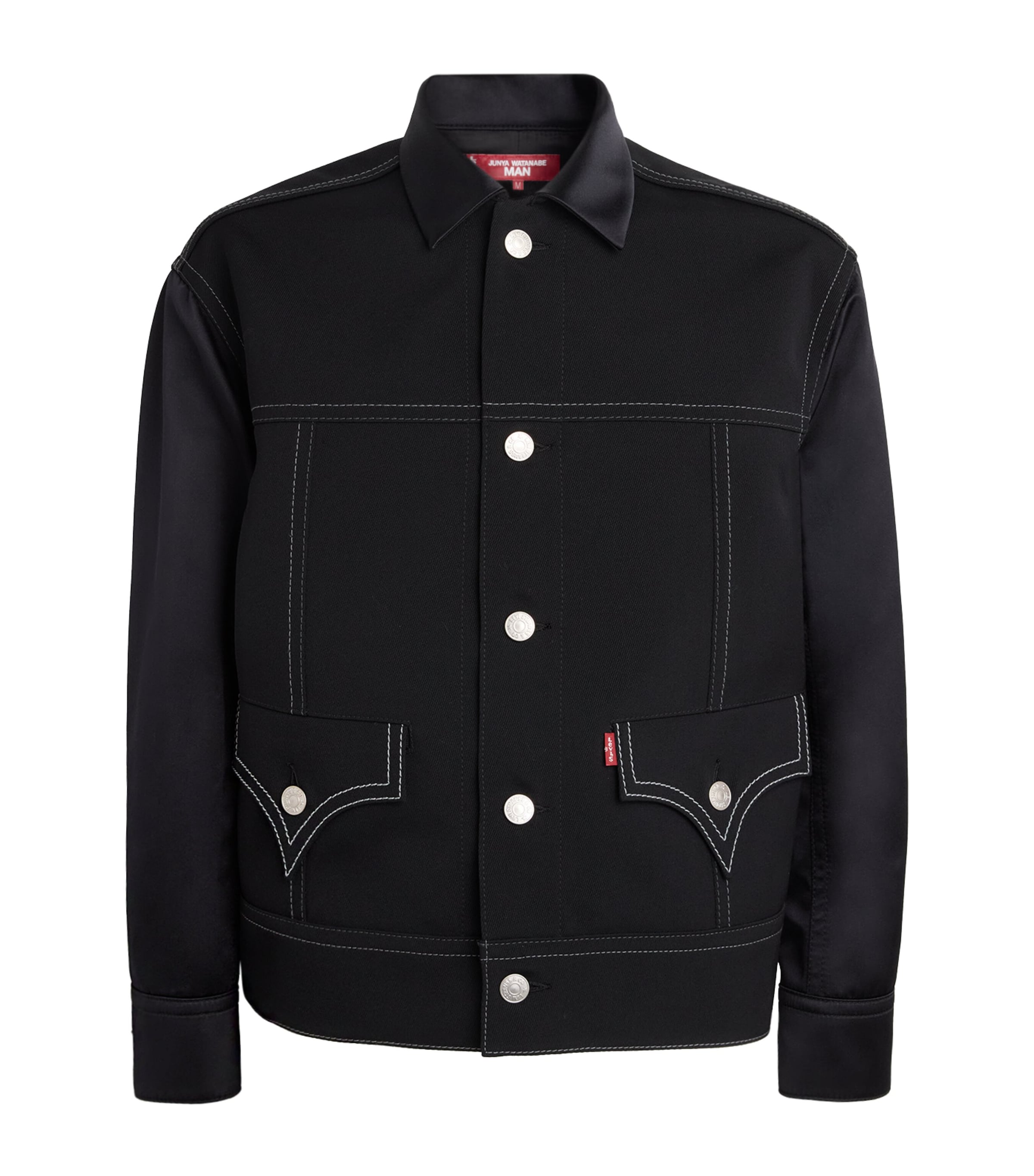 Junya Watanabe MAN Mens x Levi’s Wool Jacket Black X Black