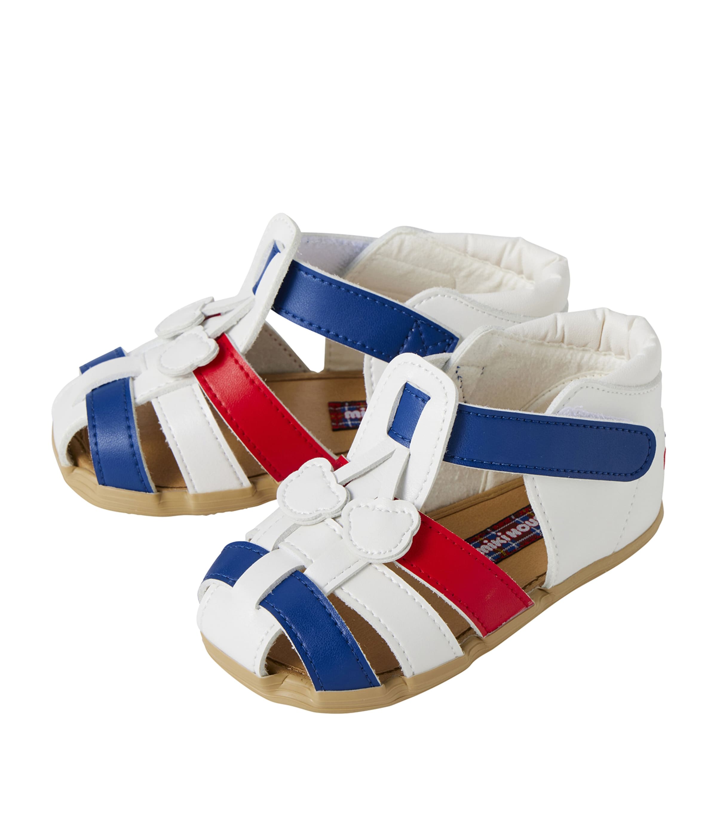 Tricolour Sandals