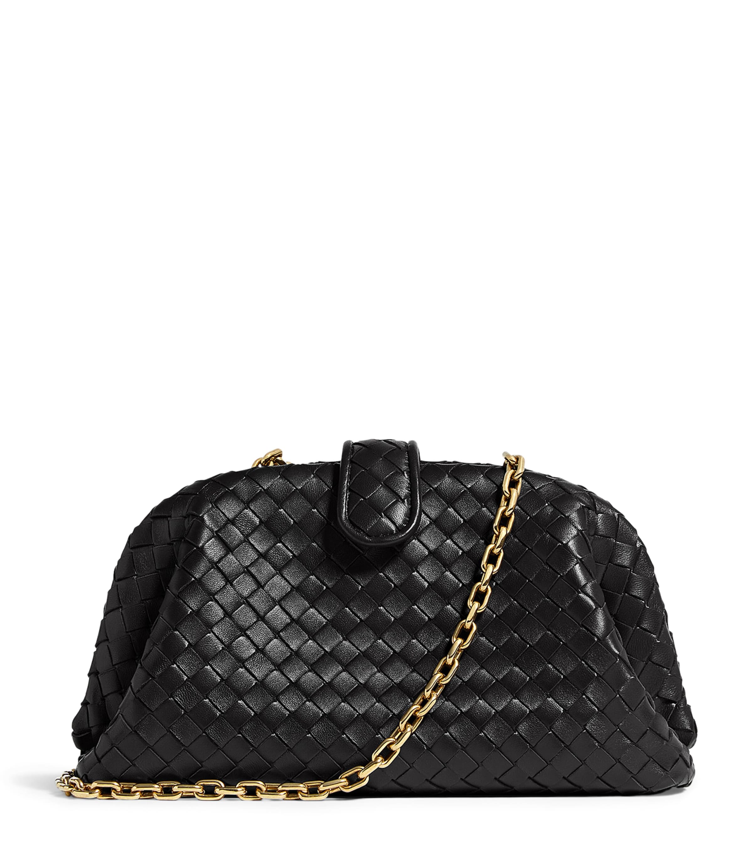 Bottega Veneta Small Leather Lauren 1980 Clutch Bag