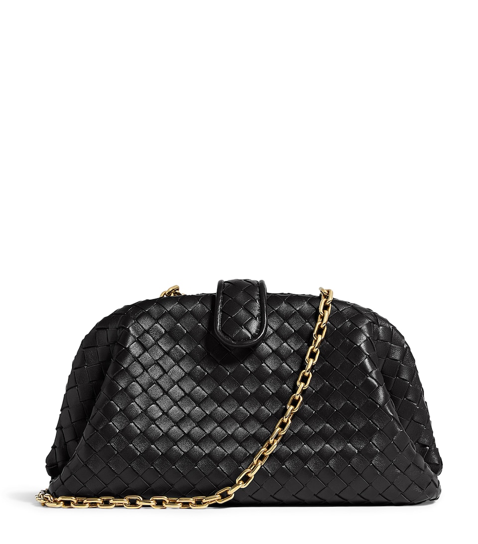 Bottega Veneta Small Leather Lauren 1980 Clutch Bag
