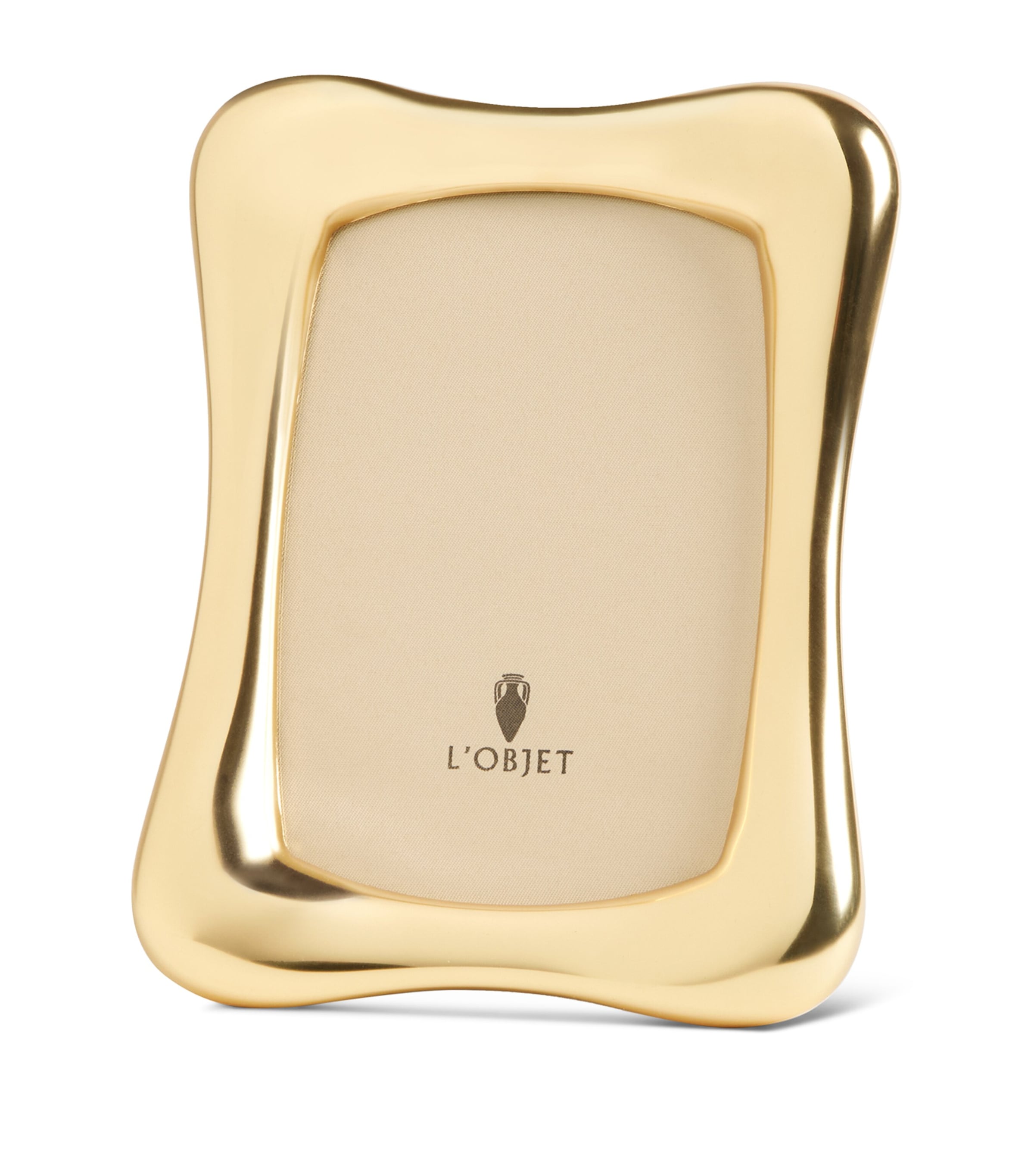 L'Objet Anton Photo Frame (4” x 6”) Gold