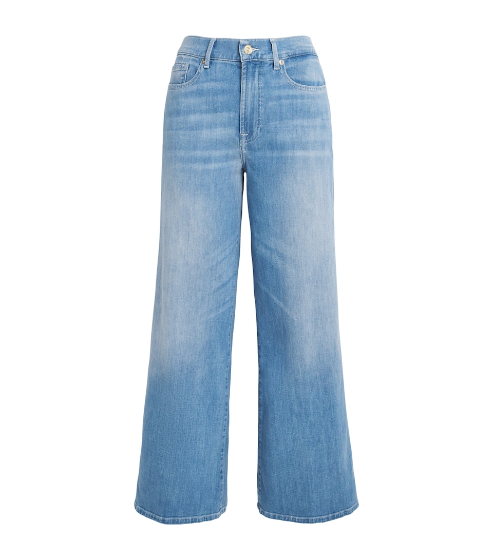 Lotta Cropped Flared Jeans