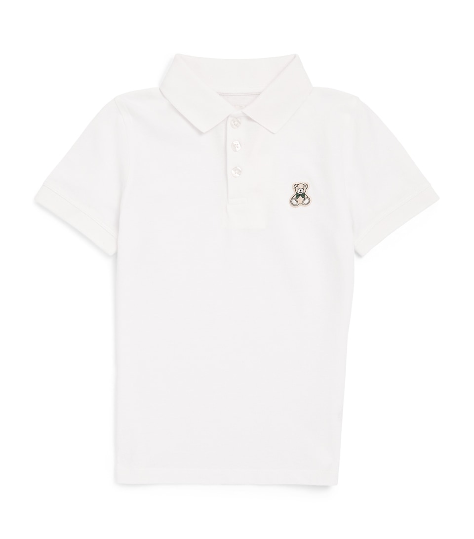 Harrods Cotton Polo Shirt (2-8 Years) White