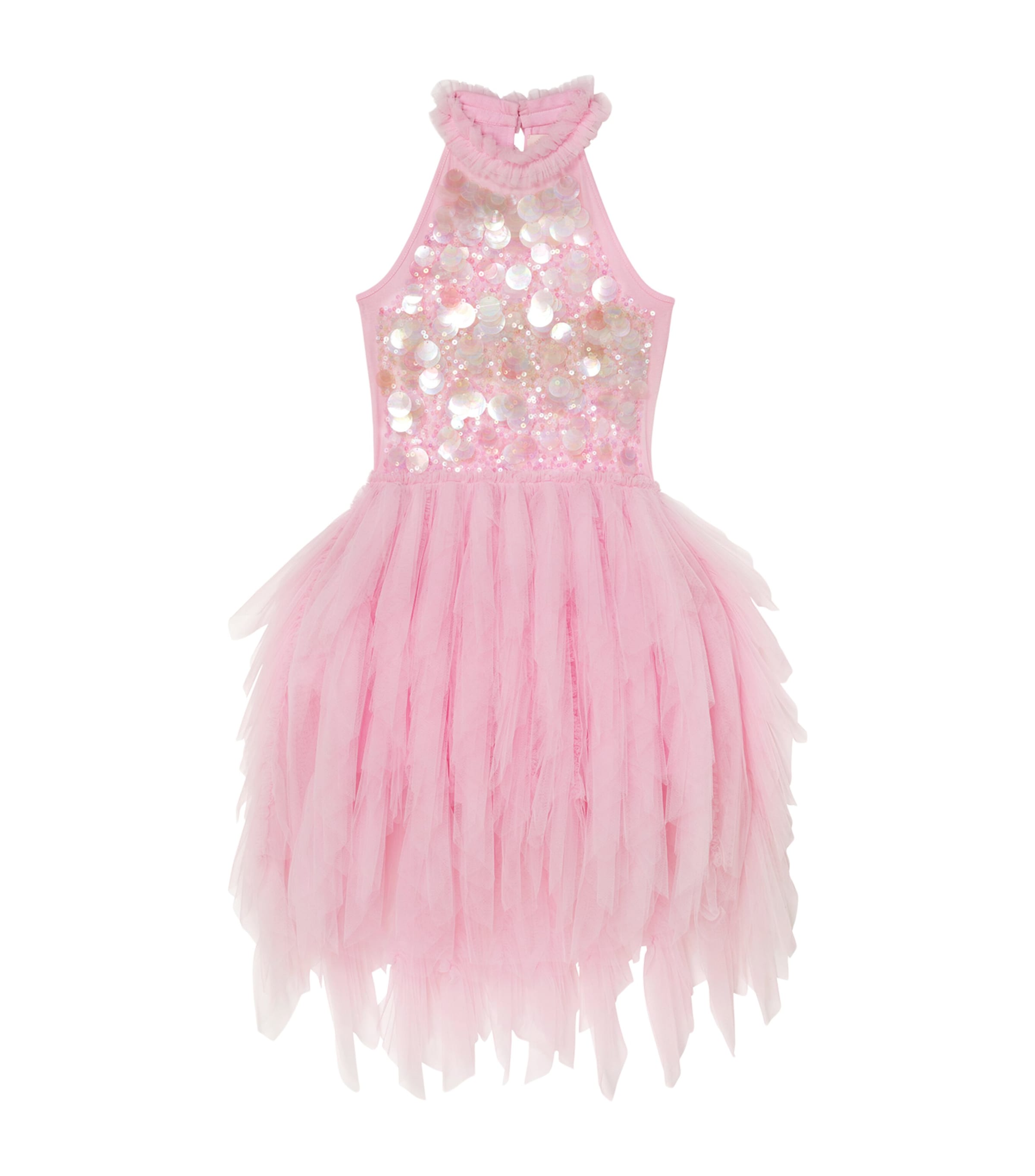Tutu Du Monde Tulle Embellished Sunset Bliss Dress (12 Years) Candy Floss
