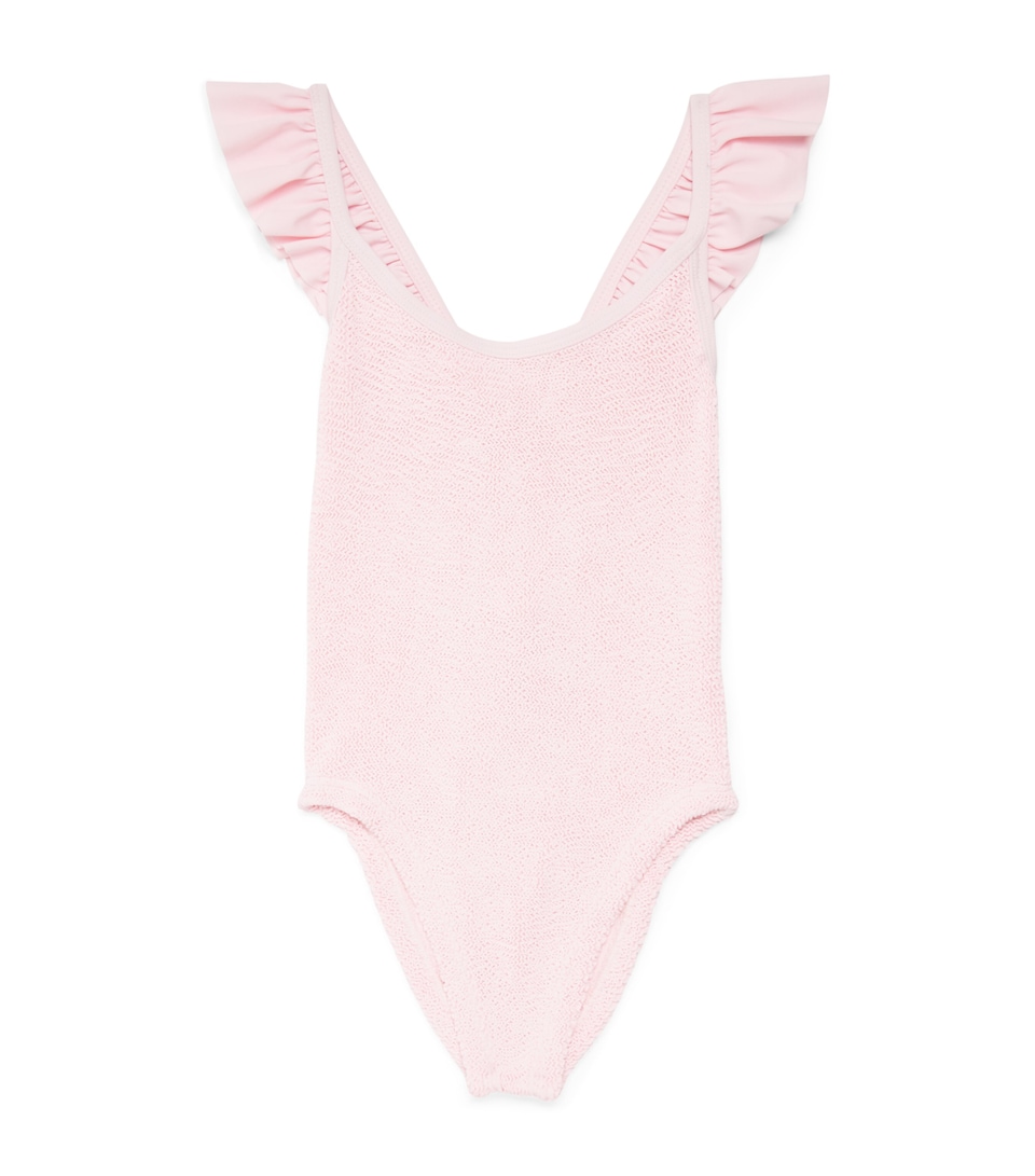 Hunza G Kids Charlie Swimsuit (7-12 Years) Bal Pnk/bal Pnk
