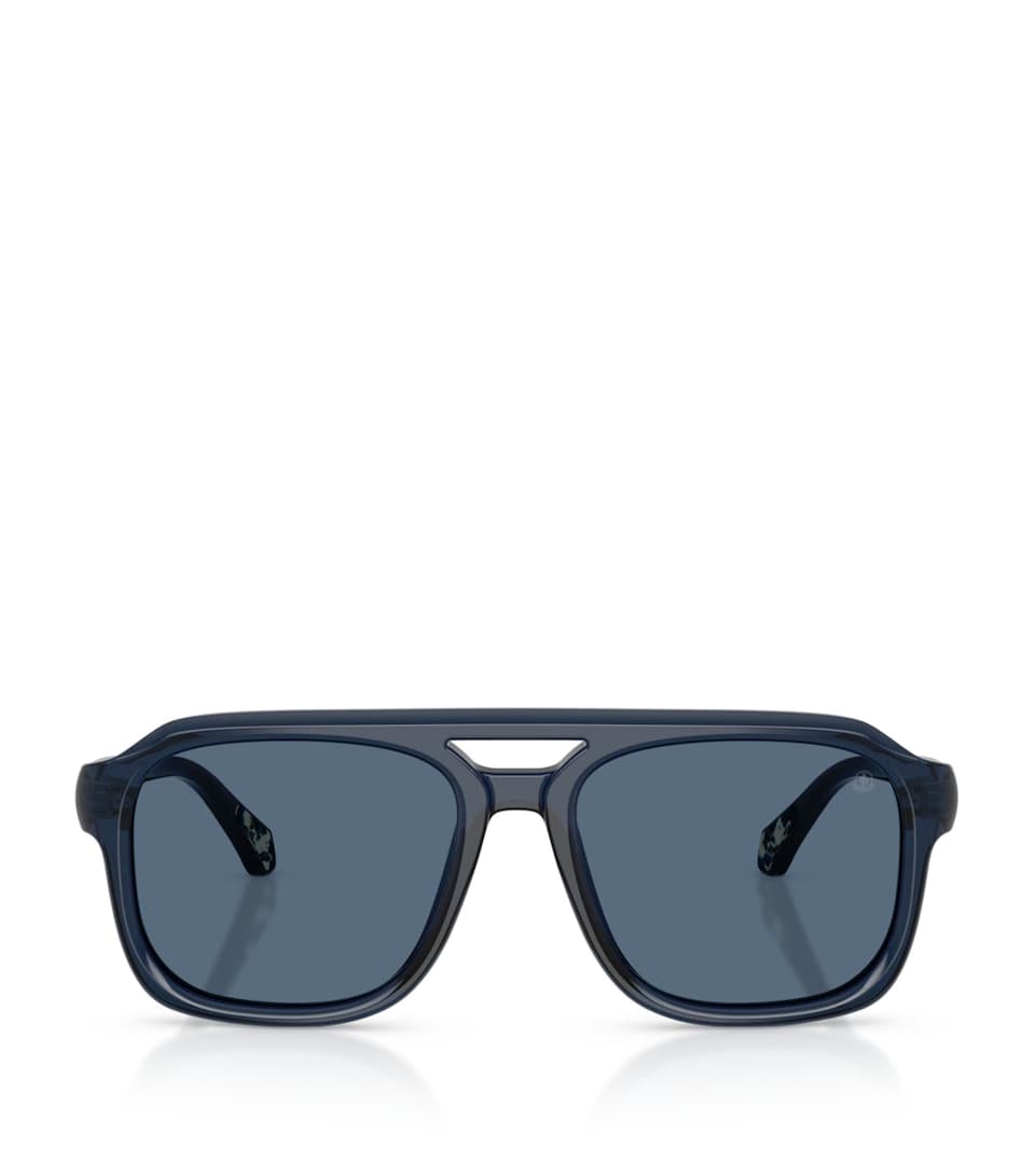Moncler Vantos Pillow Sunglasses Blue