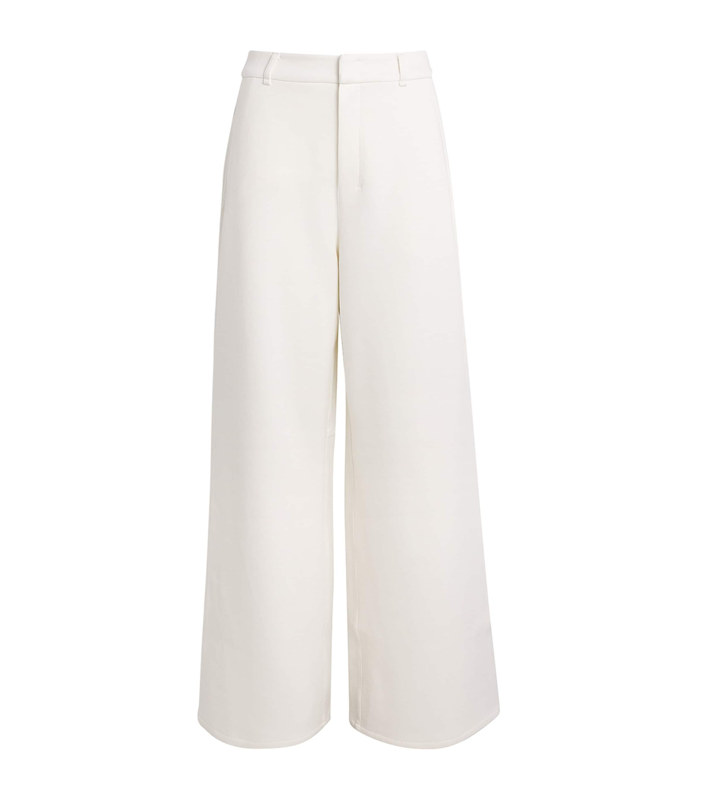Cotton-Blend Jersey Trousers