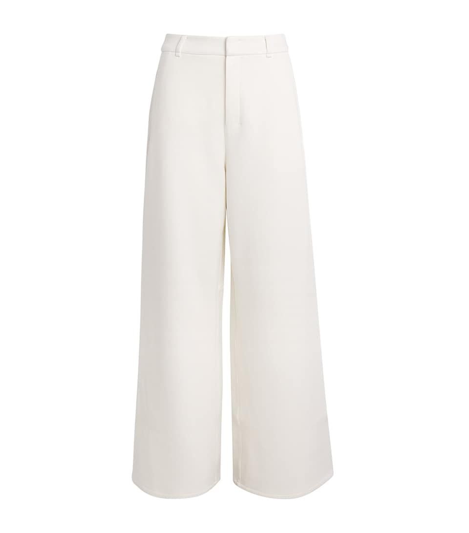 Cotton-Blend Jersey Trousers