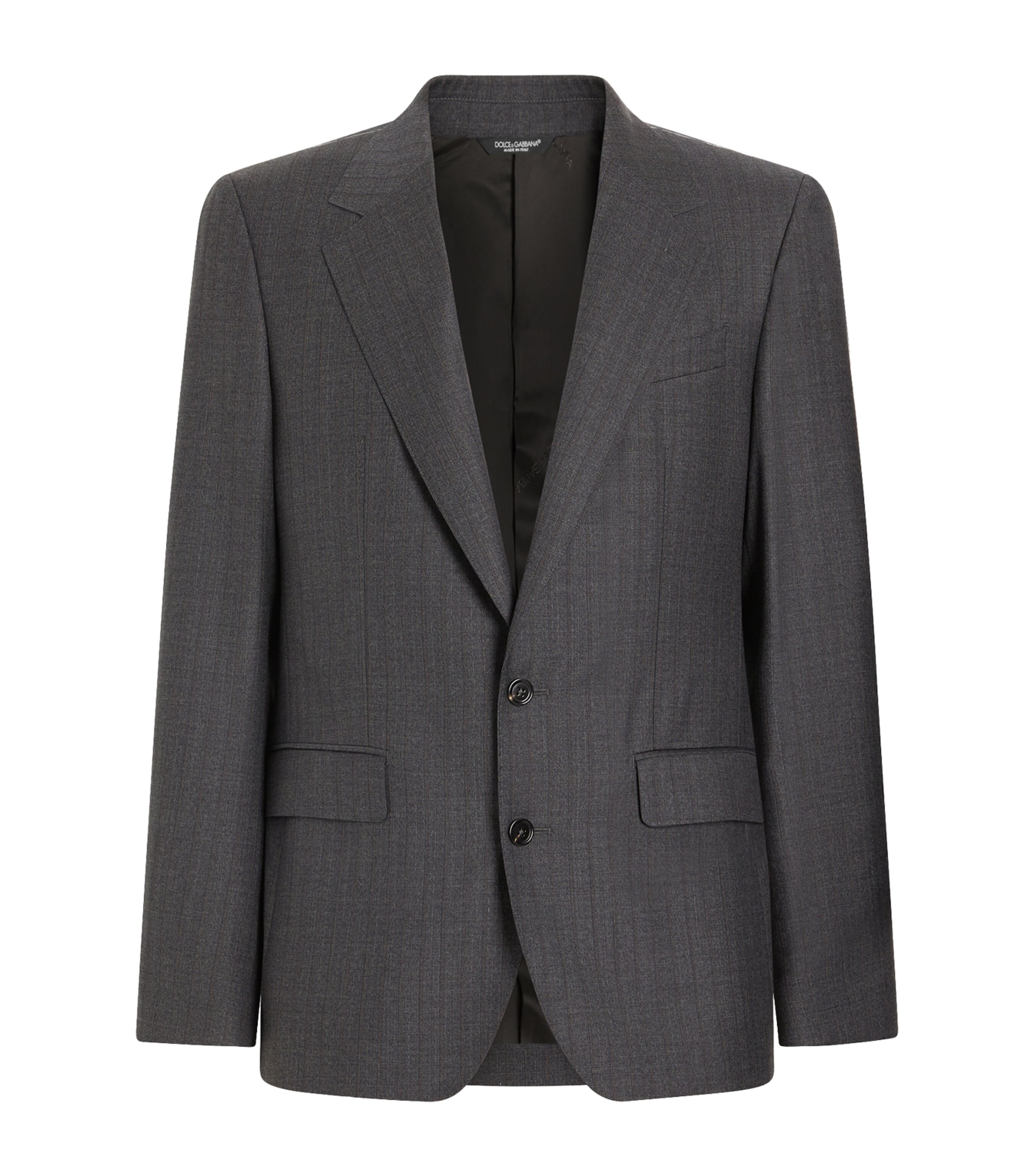Dolce&Gabbana Mens Virgin Wool Pinstripe Blazer Striped