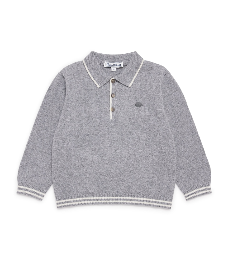 Wool Polo Sweater (5-12 Years)