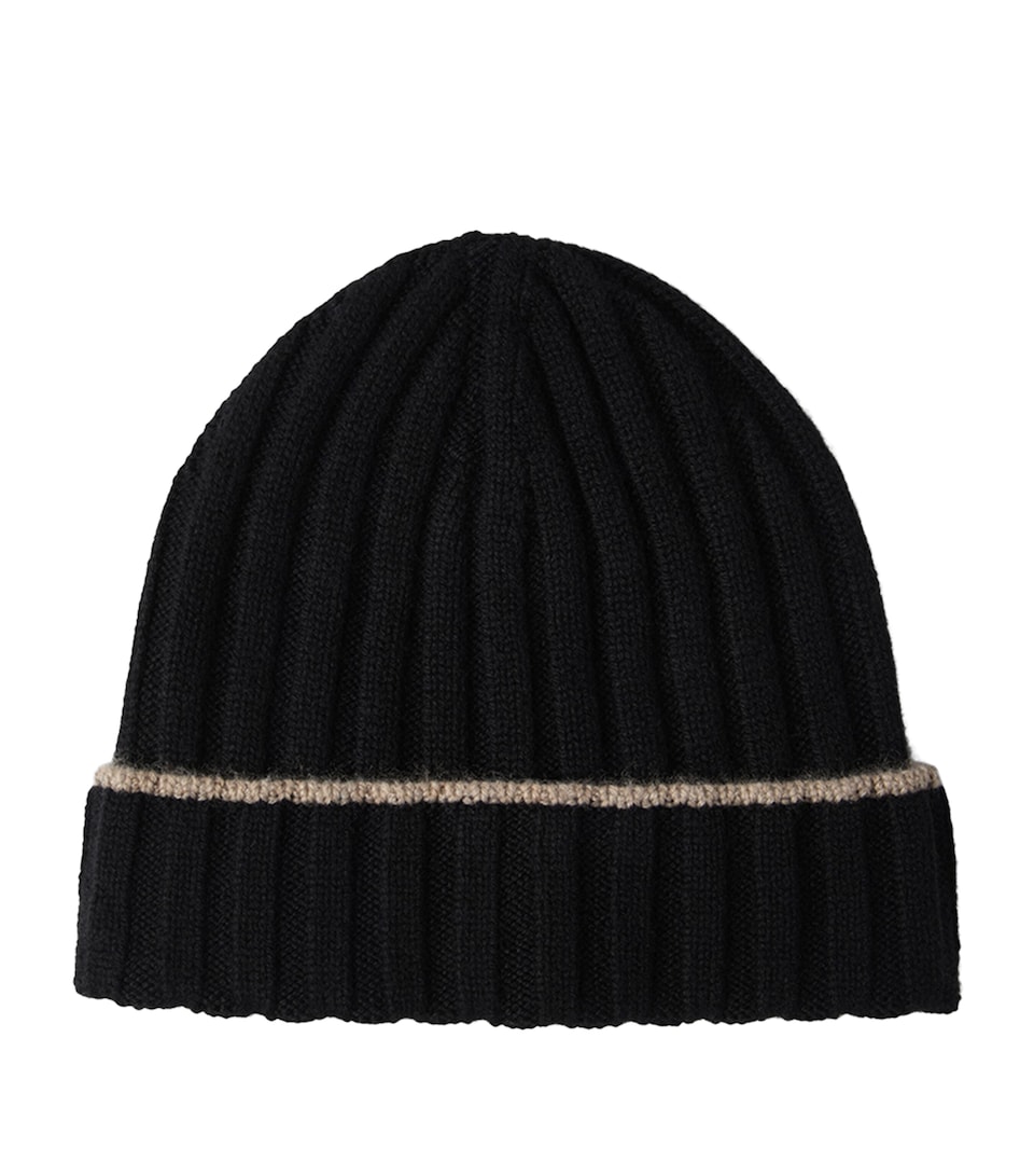 Brunello Cucinelli Cashmere Ribbed Beanie