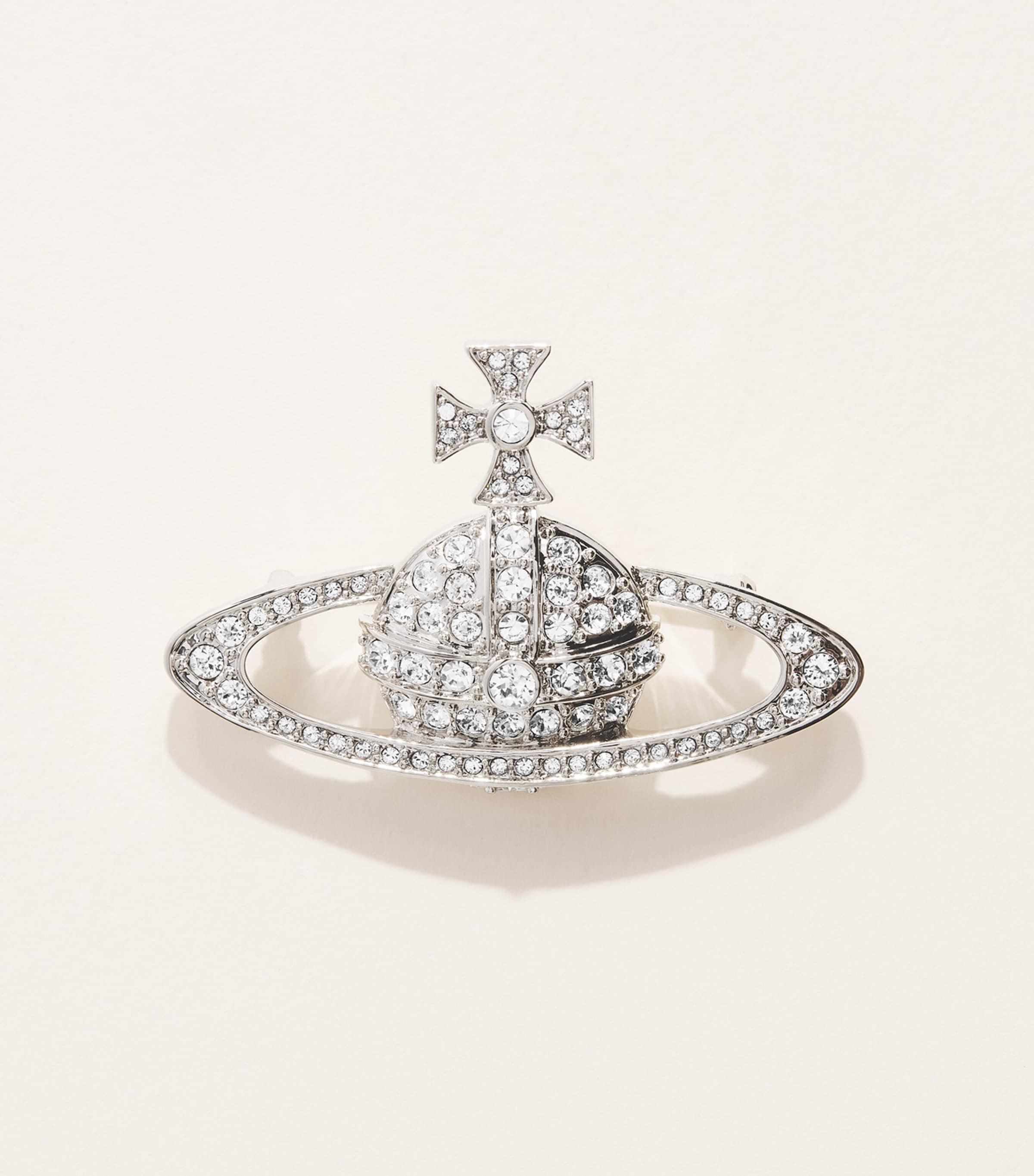Vivienne Westwood Bas Relief Orb Brooch
