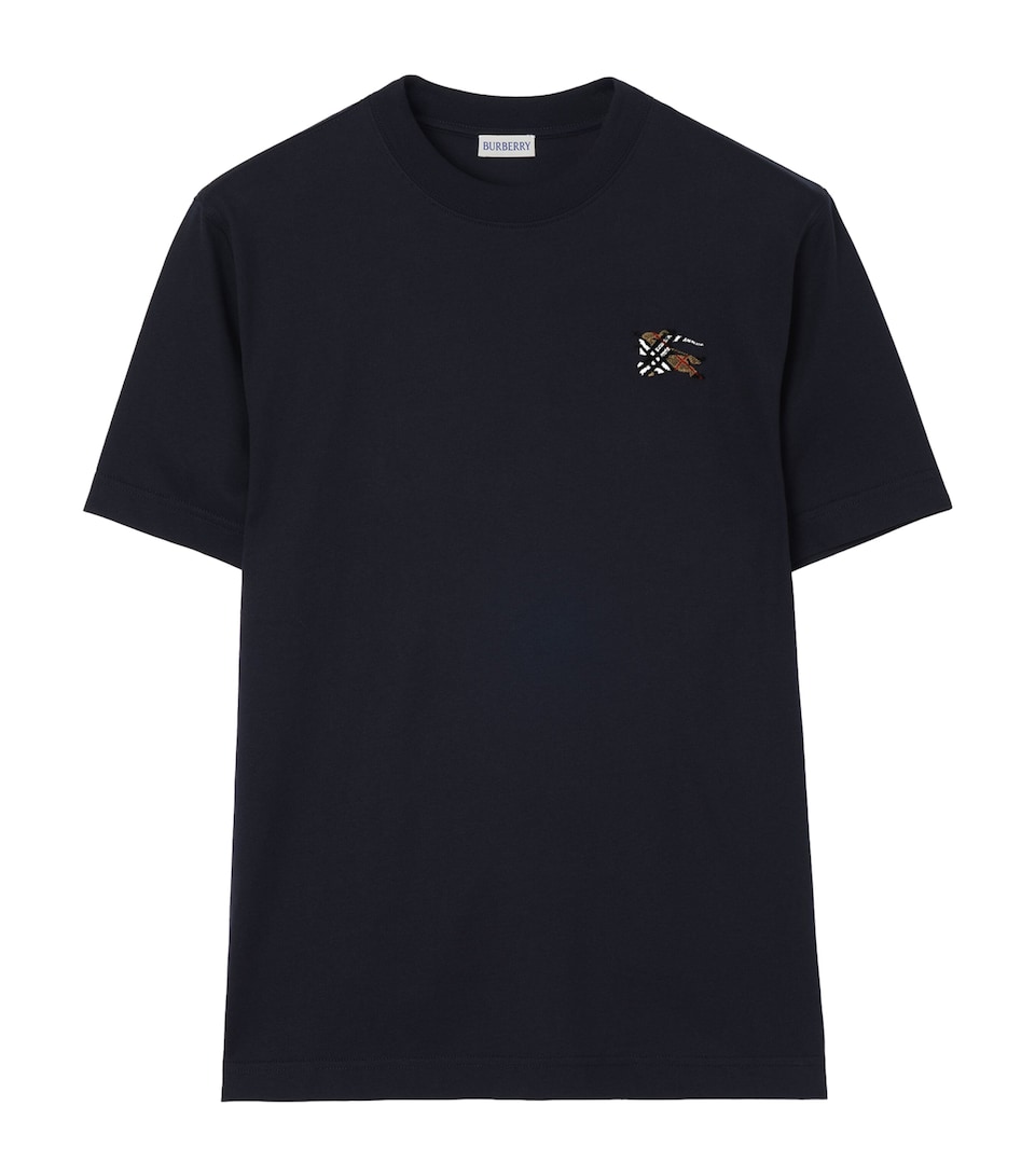 Burberry Mens Tufted EKD T-Shirt Navy