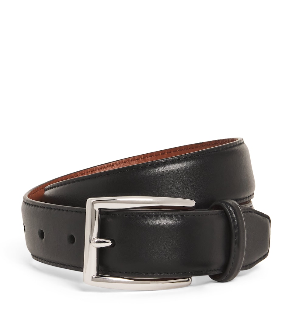 Leather Polo Pony Belt