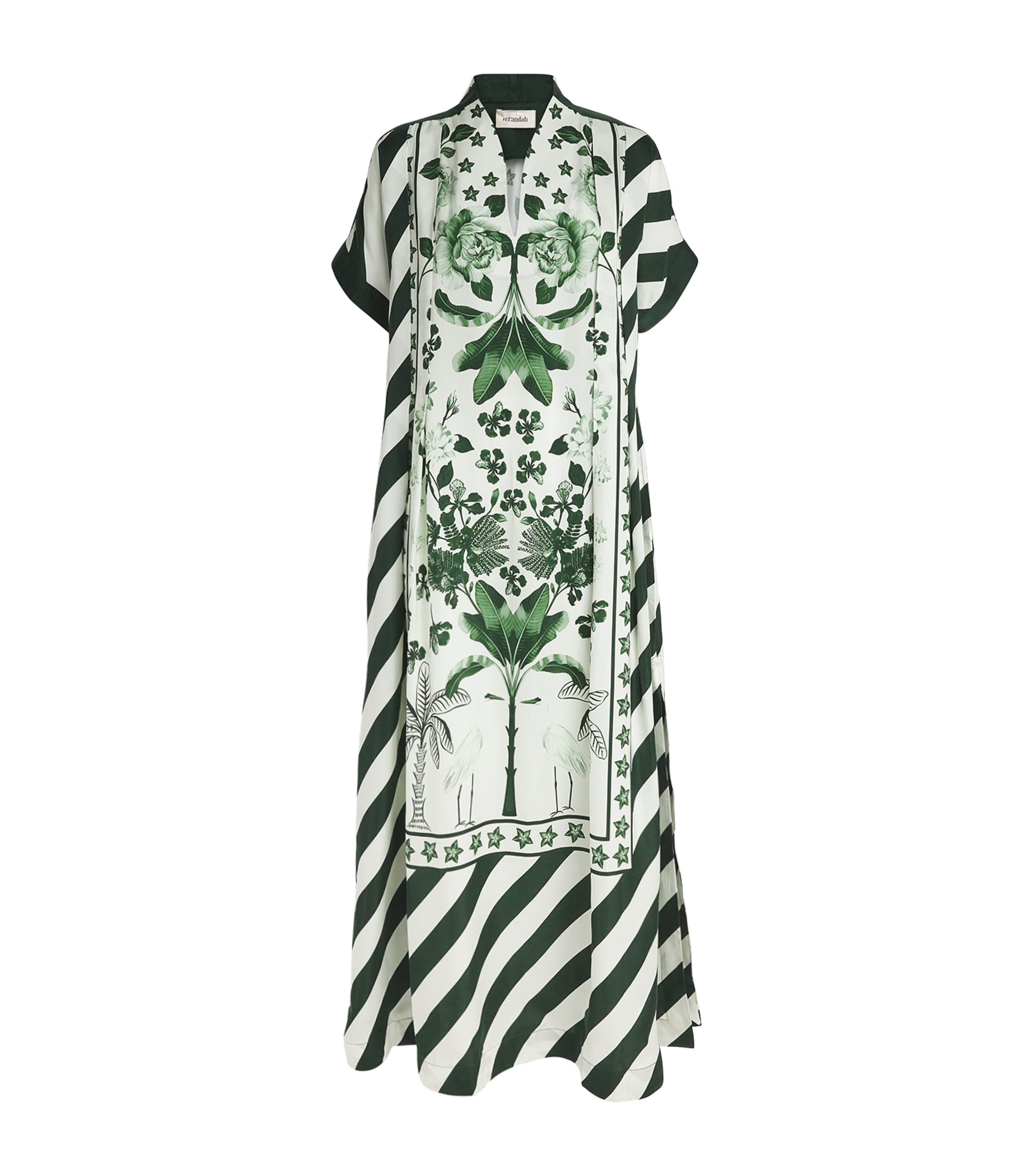 Floral Print Maxi Dress