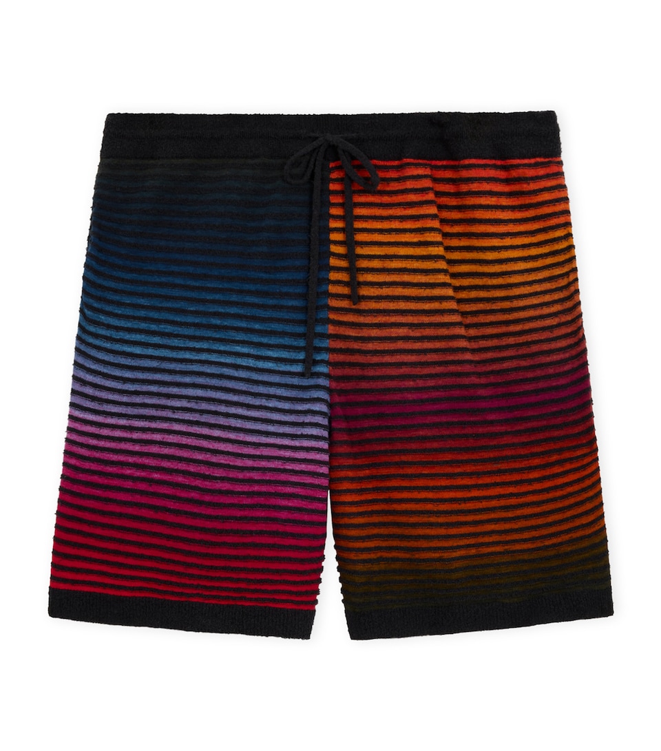 LOEWE Mens x Paula’s Ibiza Stripe Shorts Multicolor/black