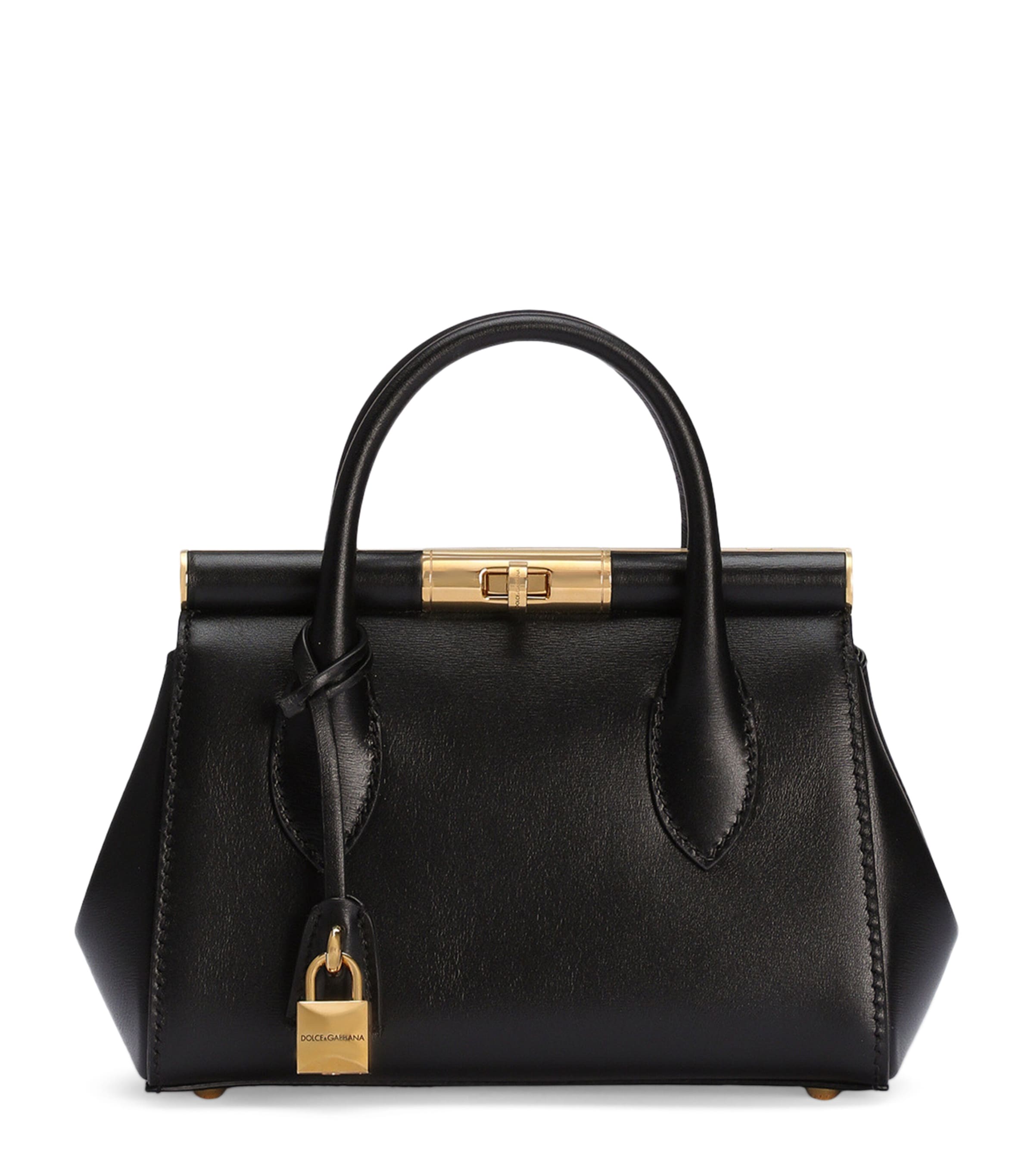 Dolce & Gabbana Multi Leather Sicily Top-Handle Bag | Harrods US
