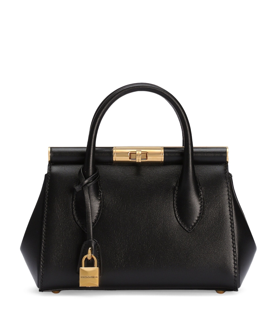 Leather Top-Handle Bag