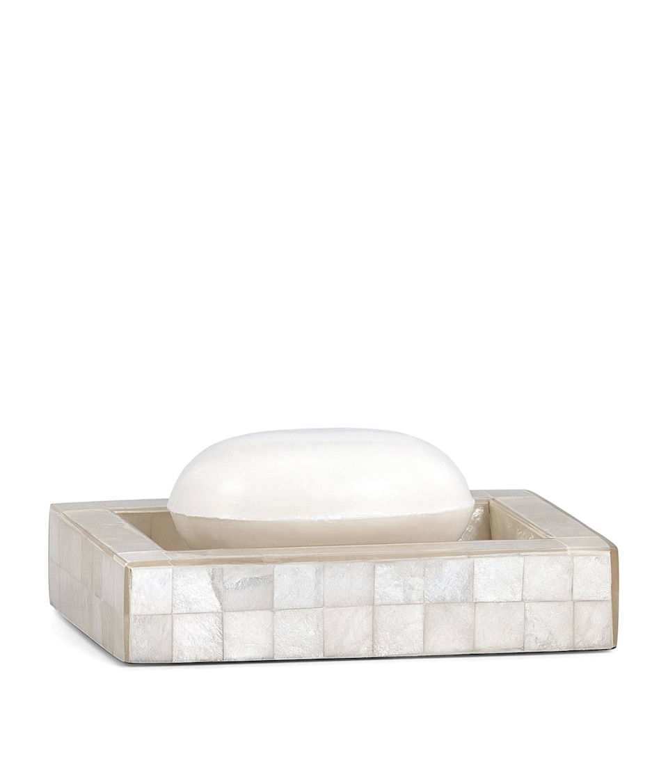 Labrazel Capiz Blanc Soap Dish White
