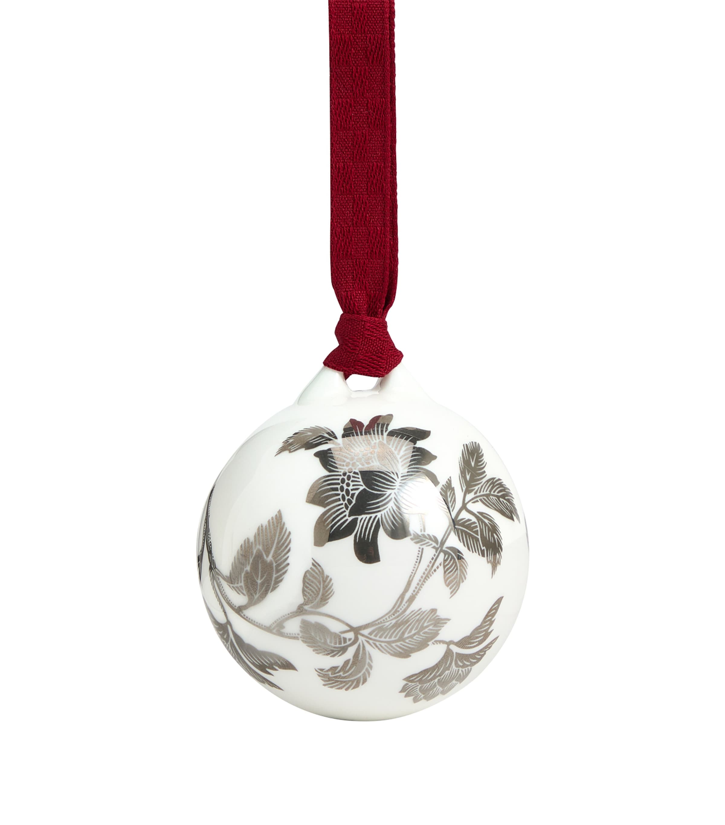 Fine Bone China Silver Tonquin No.1 Bauble