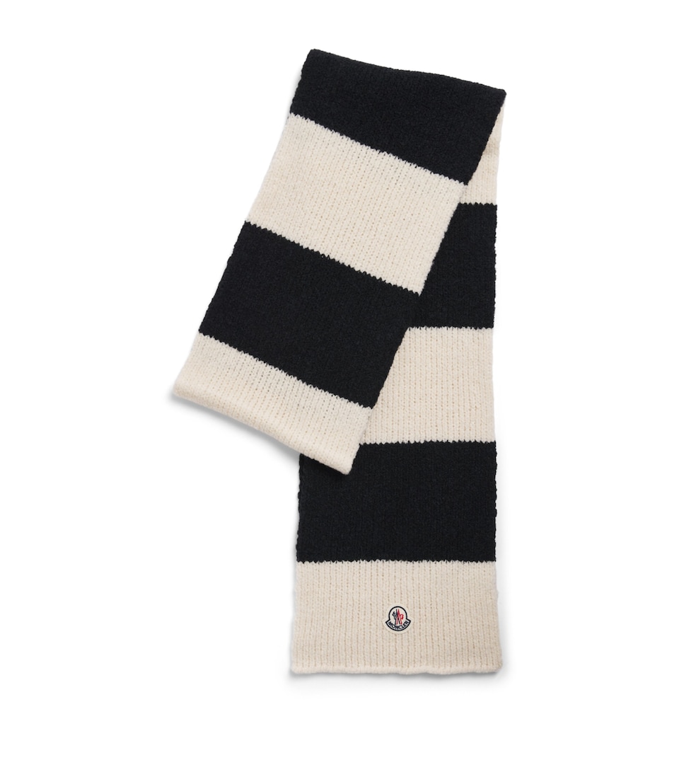 Moncler Stripe Scarf