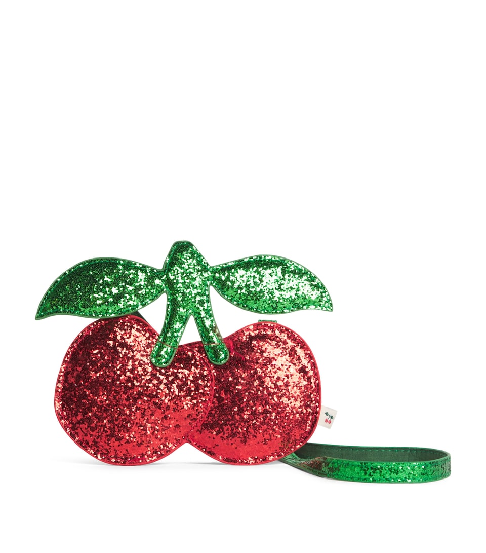 KONGES SLOJD Glitter Cherry Cross-Body Bag Chrry