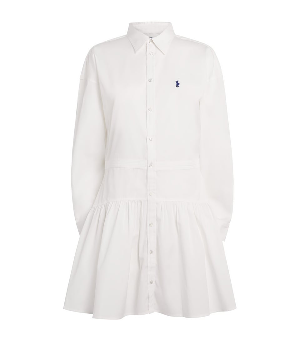 Polo Pony Shirt Mini Dress
