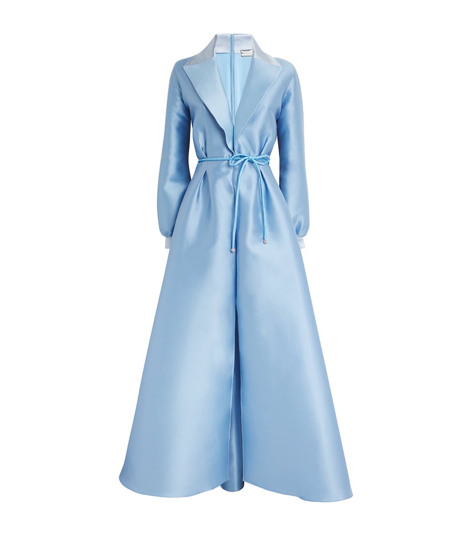 Radzimir Notched-Lapel Gown