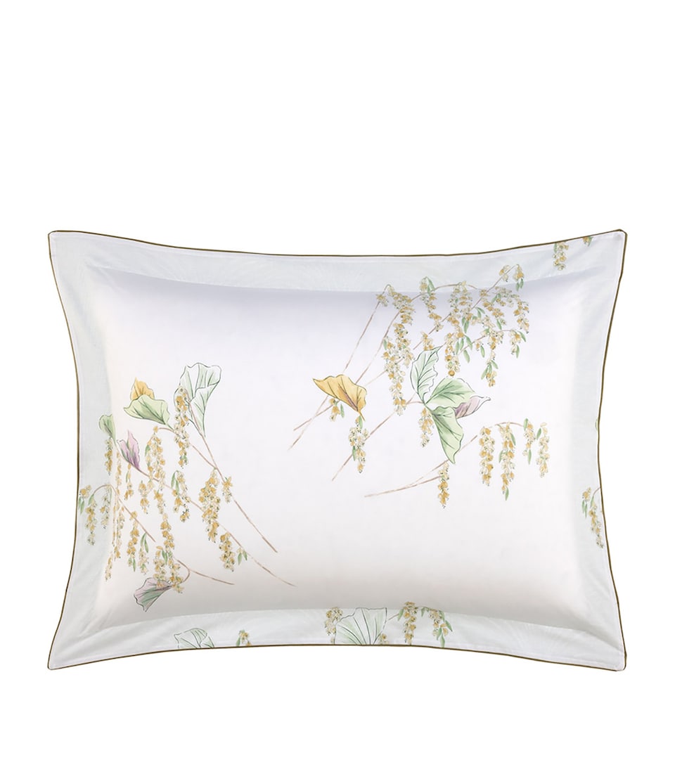 Yves Delorme Pollen King Oxford Pillowcase (54cm x 94cm) Multicoloured