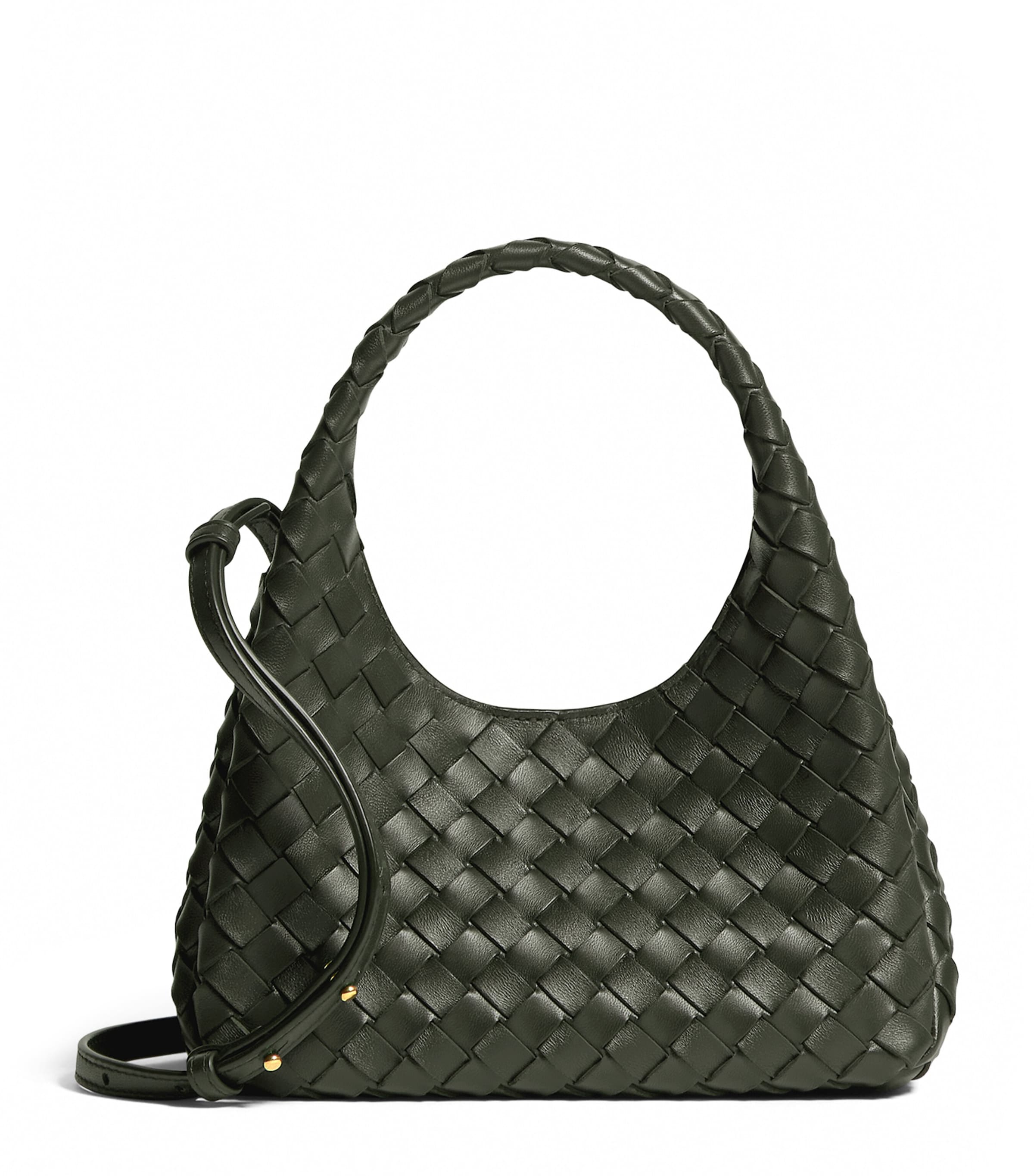 Bottega Veneta Baby Leather Campana Shoulder Bag