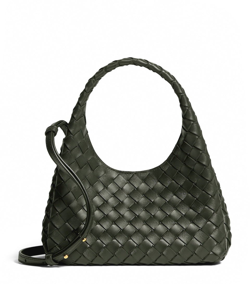 Bottega Veneta Baby Leather Campana Shoulder Bag