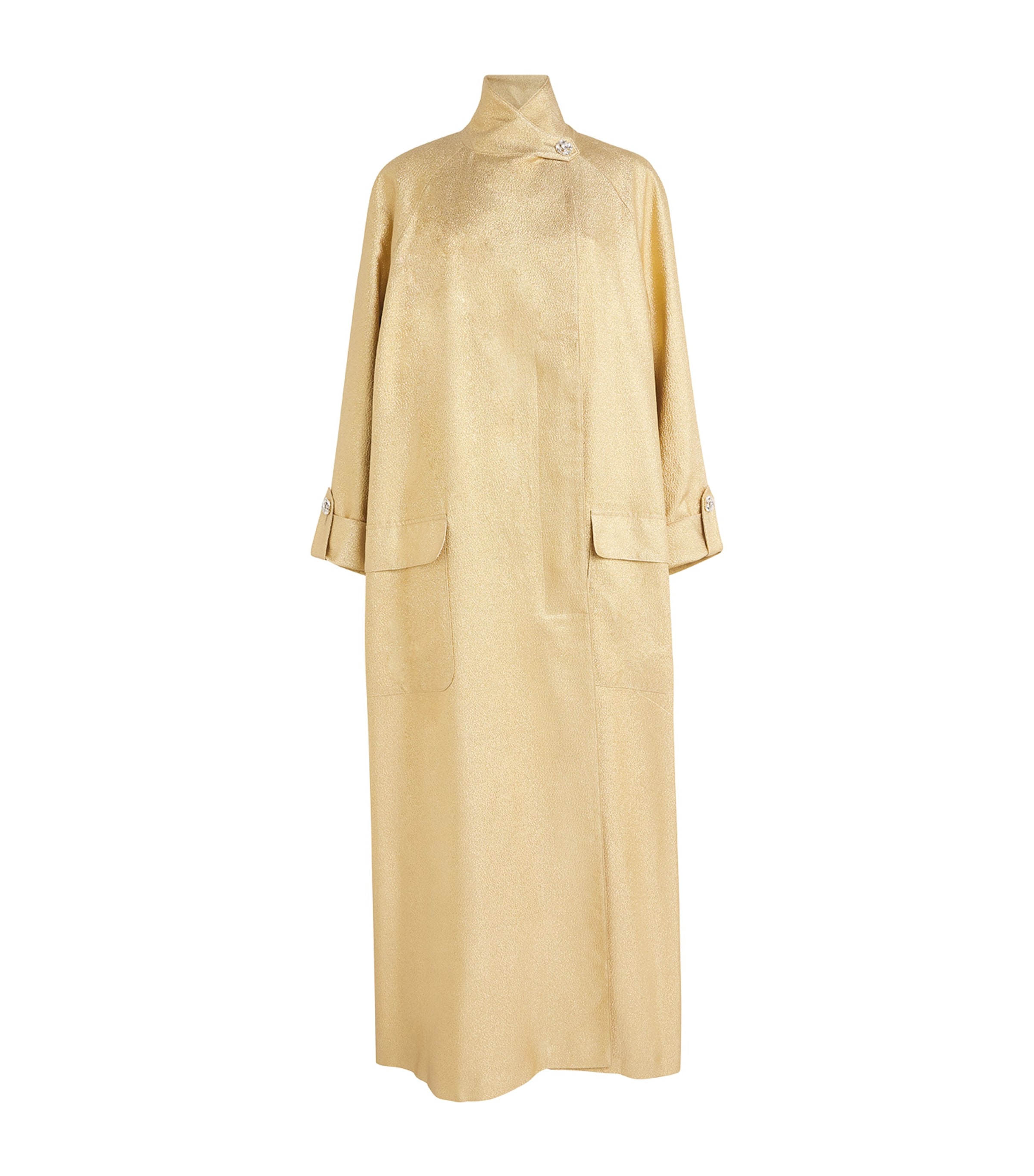 ☆MaxMara☆直営店買付☆上品Silk Crepe Long Dress/OSSOLA Silk crepe de chine dress | Max Mara