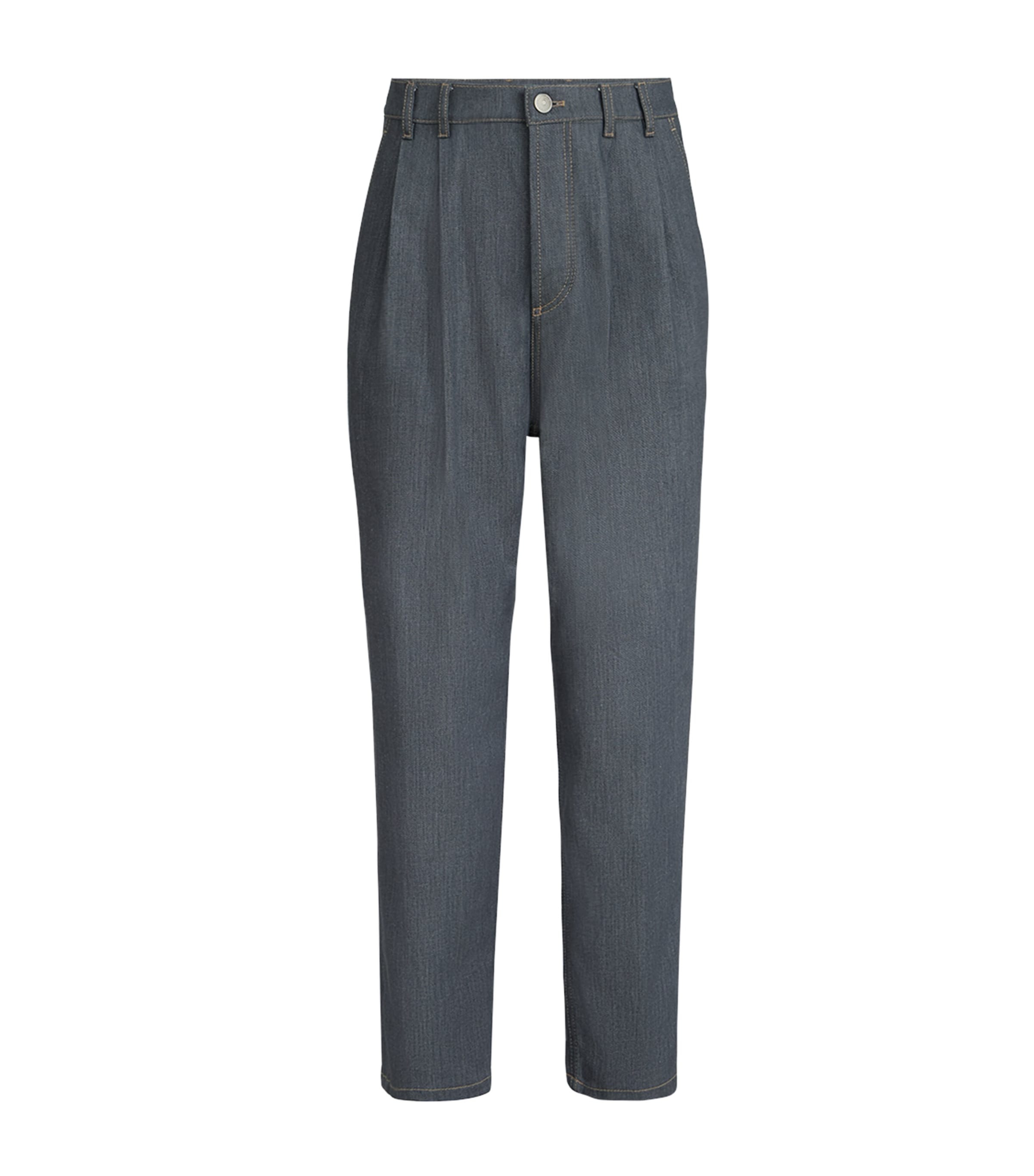 Denim Tailored Trousers