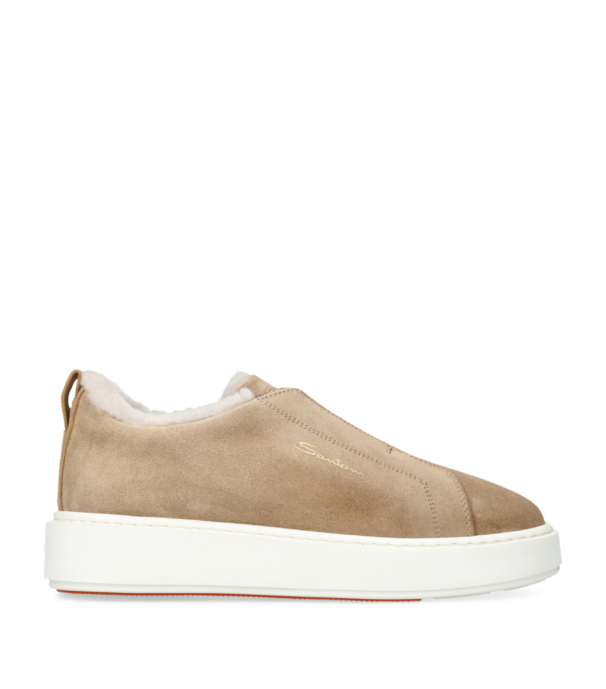 Suede Victory Slip-On Sneakers