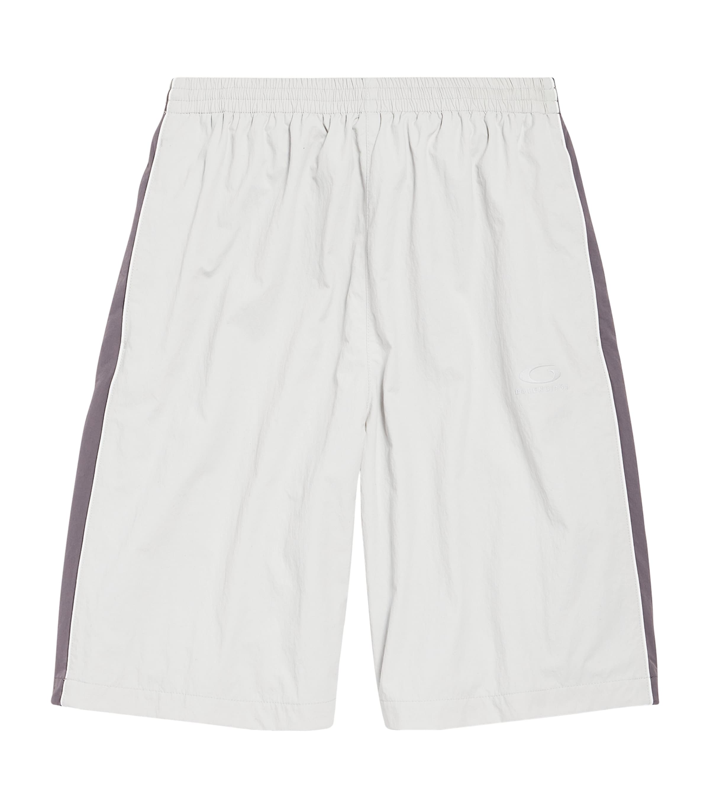 Balenciaga Mens Loop Sports Icon Track Shorts