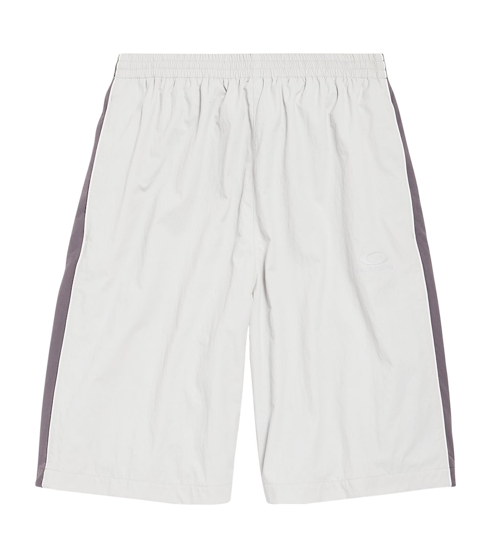 Balenciaga Mens Loop Sports Icon Track Shorts