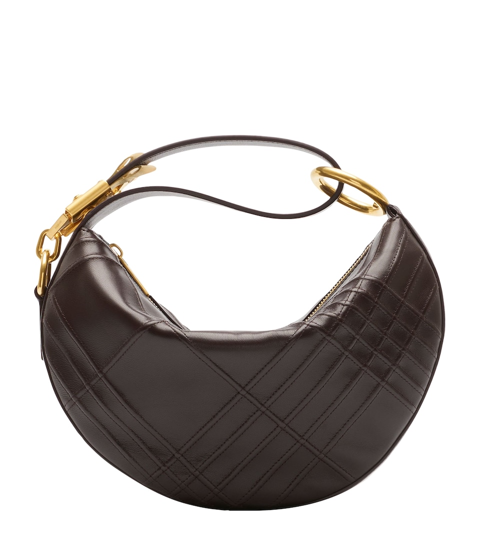 Leather Knight Arc Bag