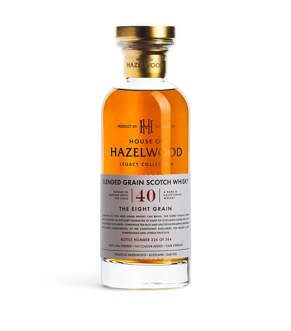 House of Hazelwood The Eight Grain 40-Year-Old Blended Whisky (70cl)