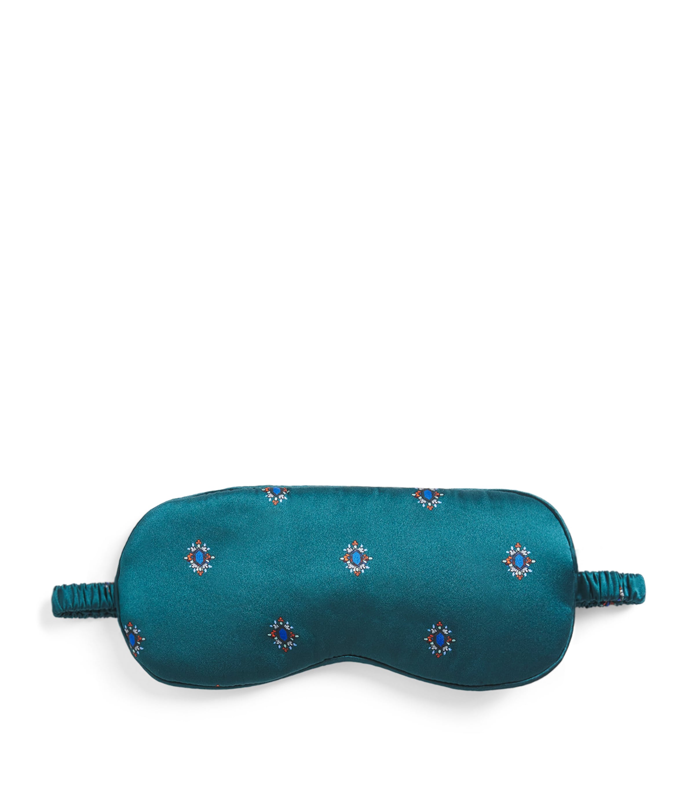 Silk Jewel Print Sleep Mask