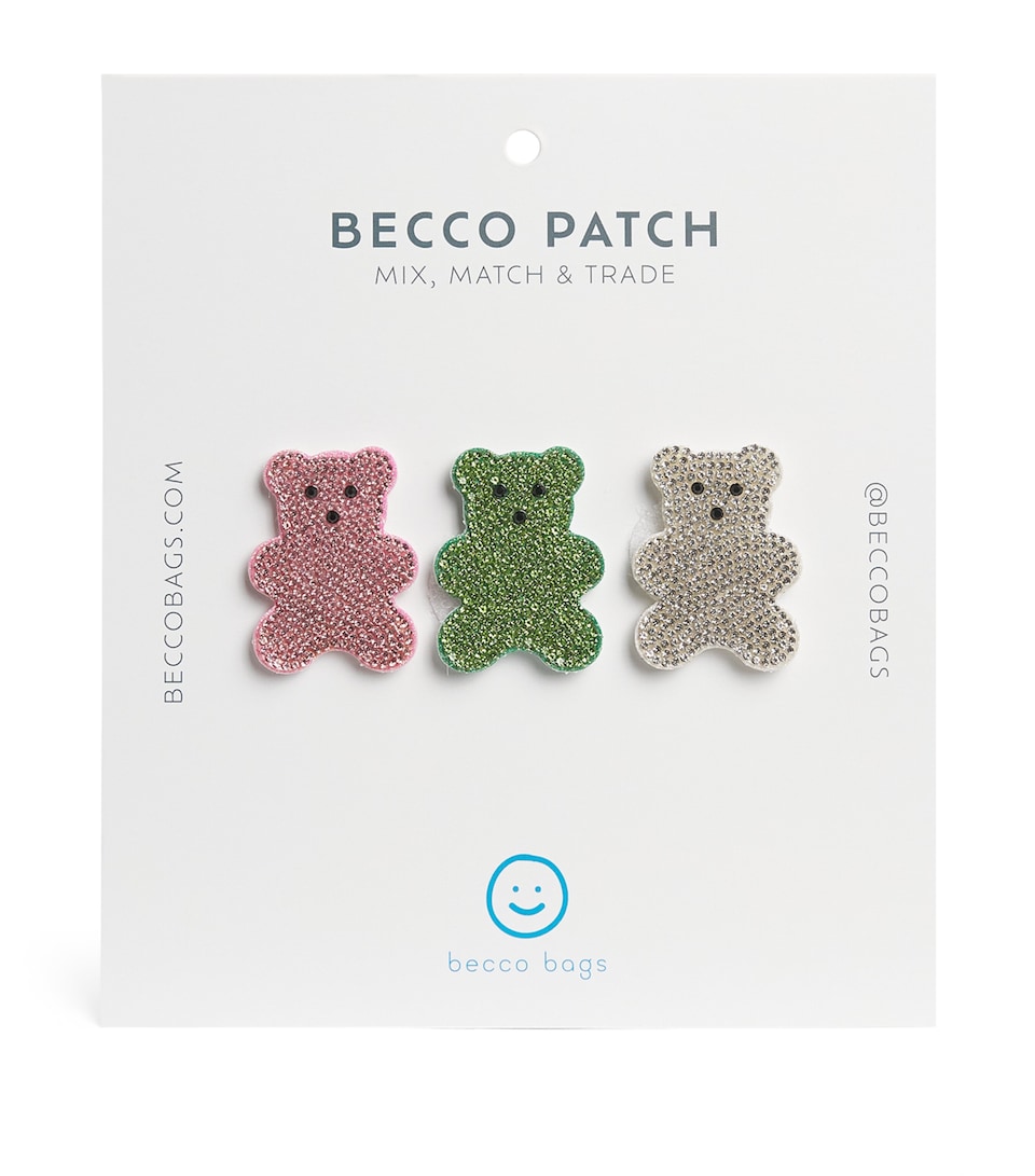 BECCO BAGS 3-Piece Gummy Bears Patch Set