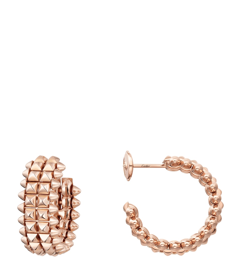 Cartier Rose Gold Clash de Cartier Hoop Earrings Rose Gold