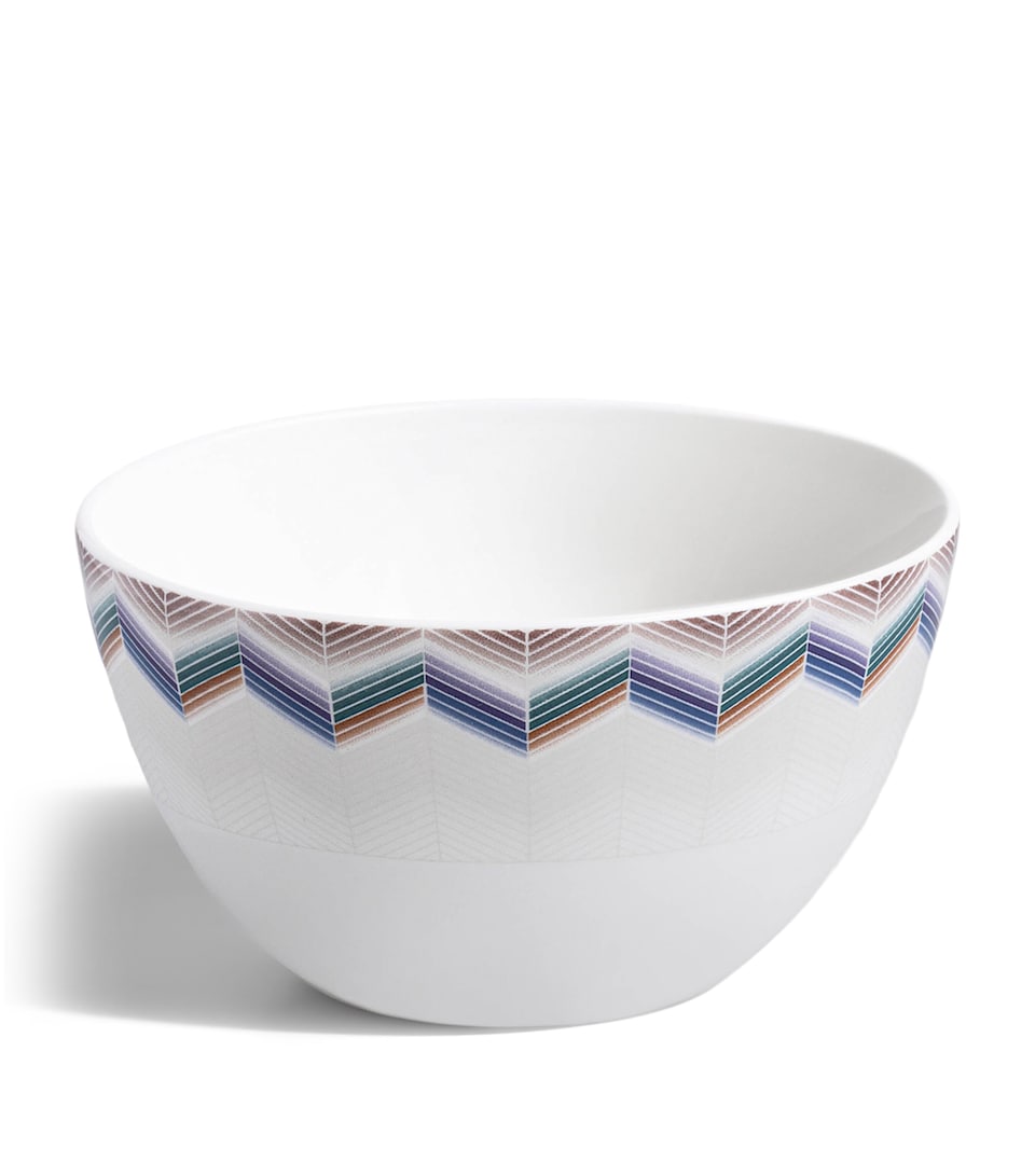 Porcelain Zigzag Jarris 148 Rice Bowl (11cm)