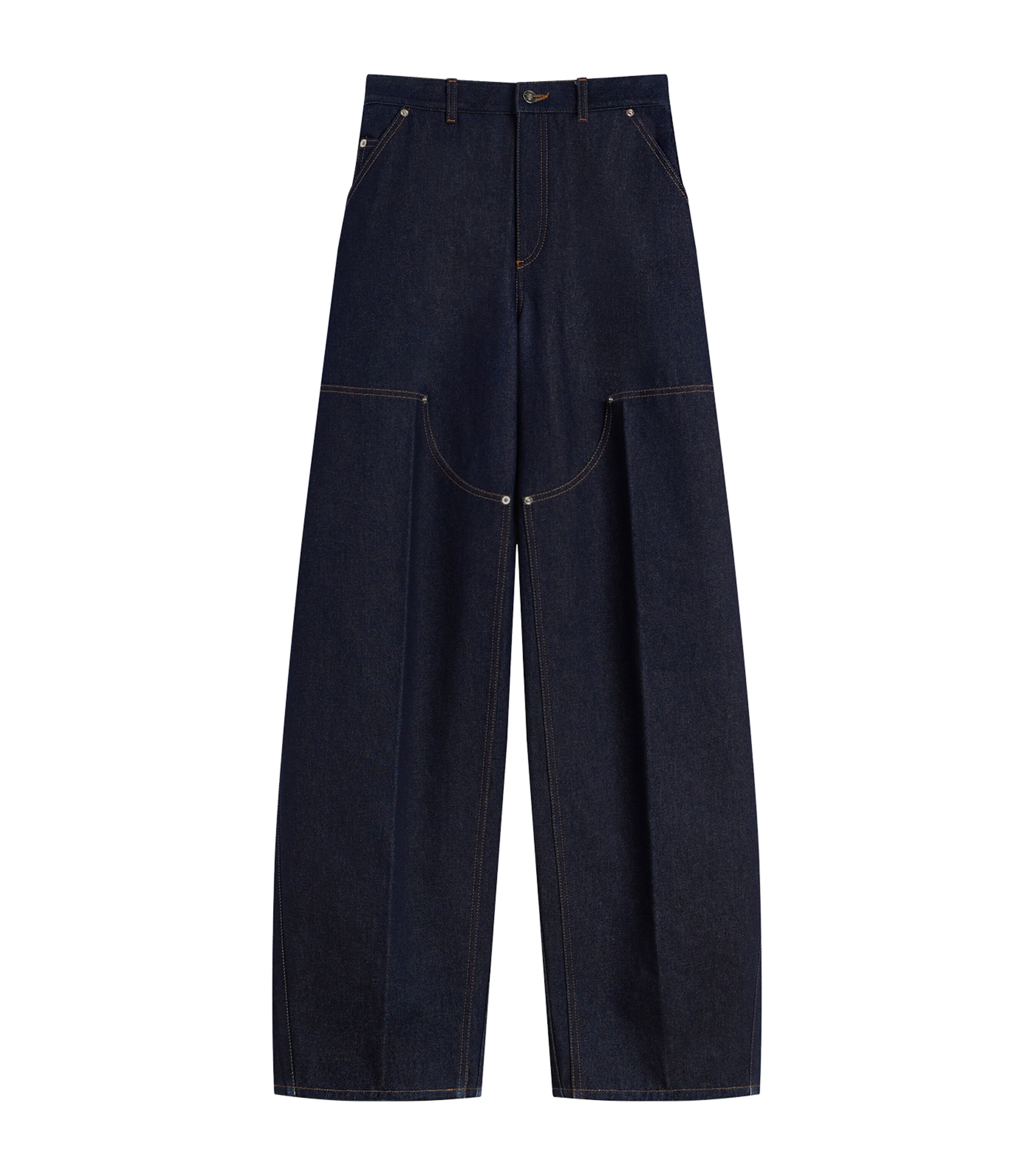 Givenchy Womens Raw Balloon Jeans