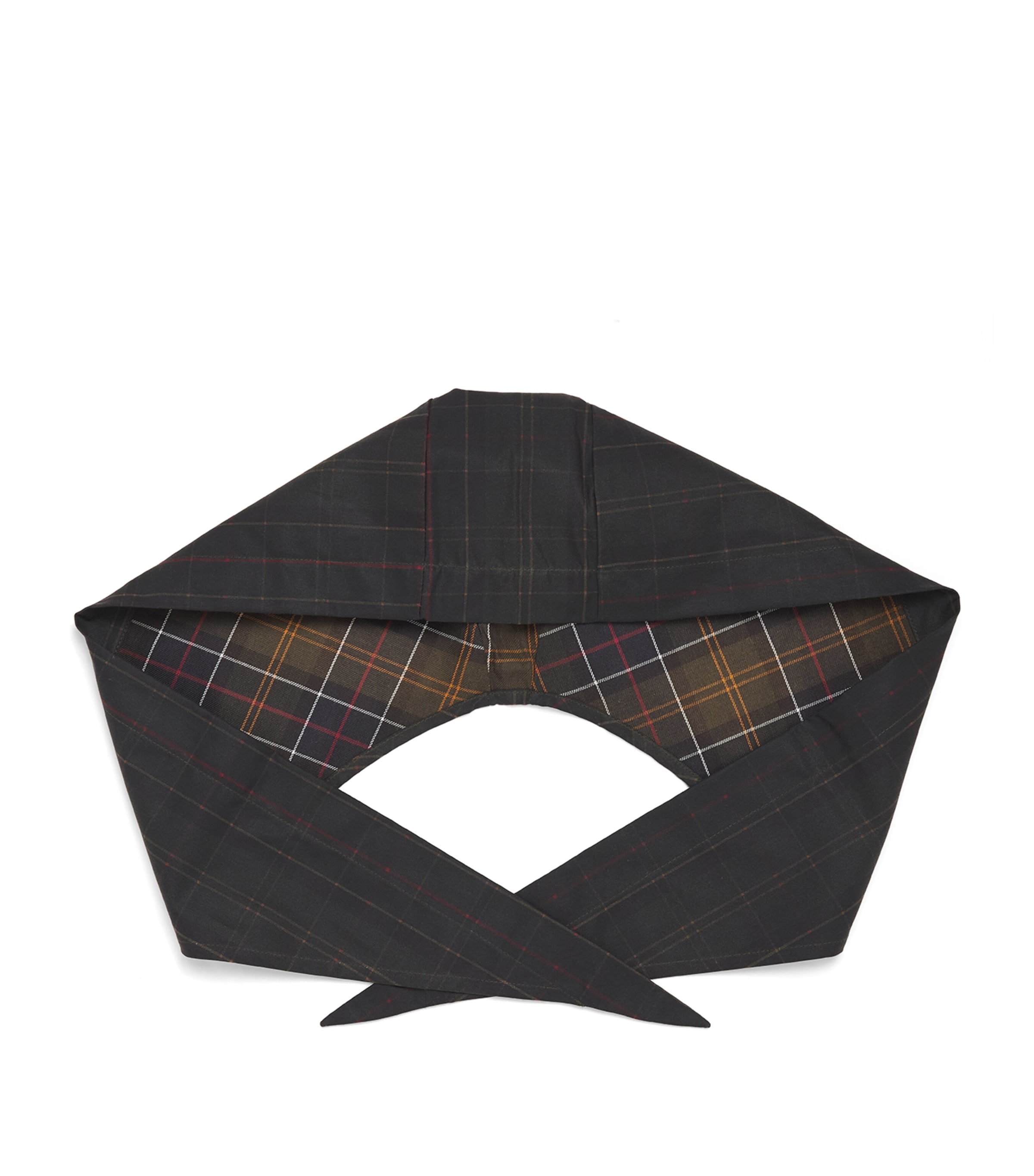 Barbour Waxed Cotton Arlene Headscarf Classic Tartan