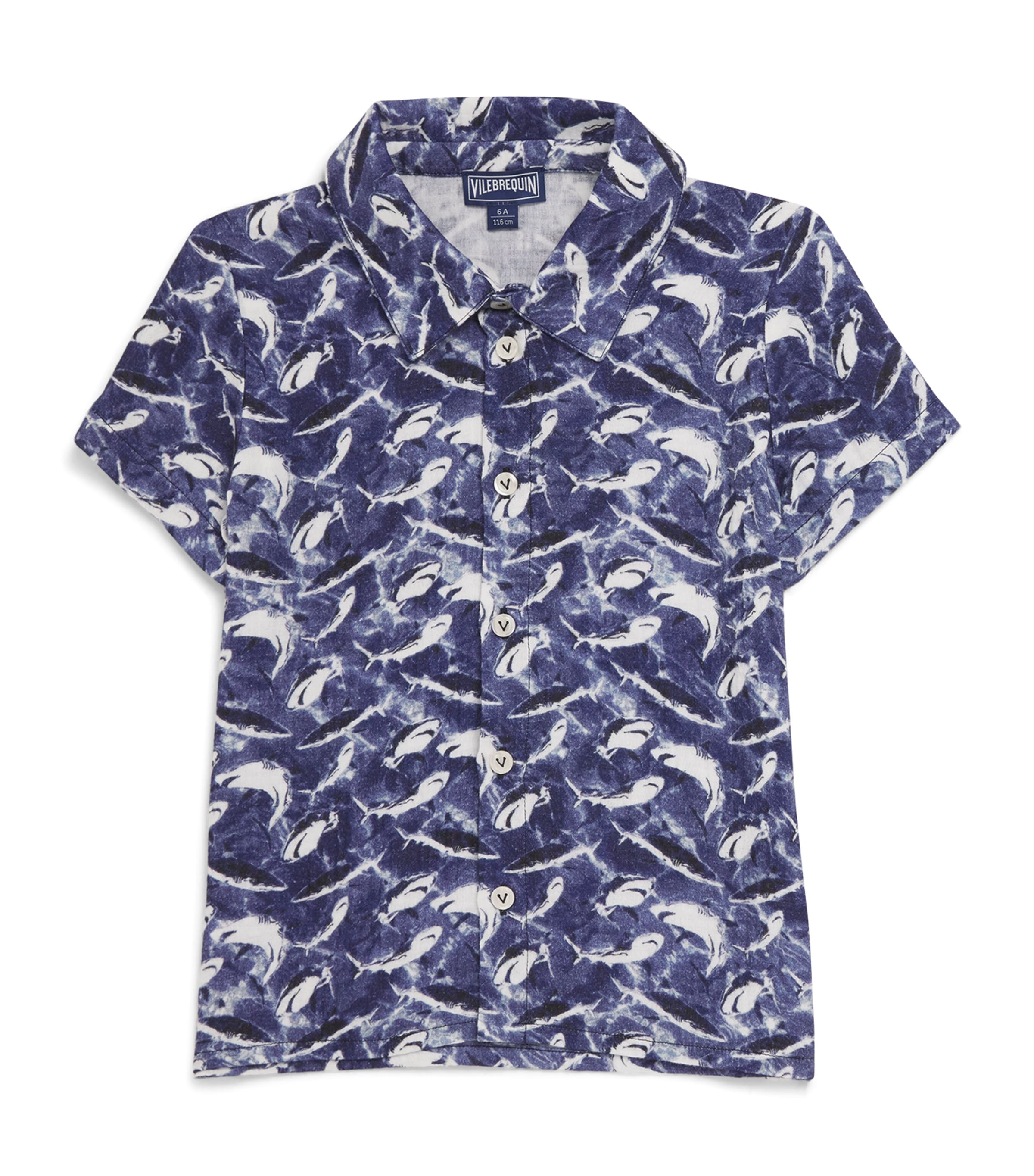 Shark Print Shirt (2-12 Years)