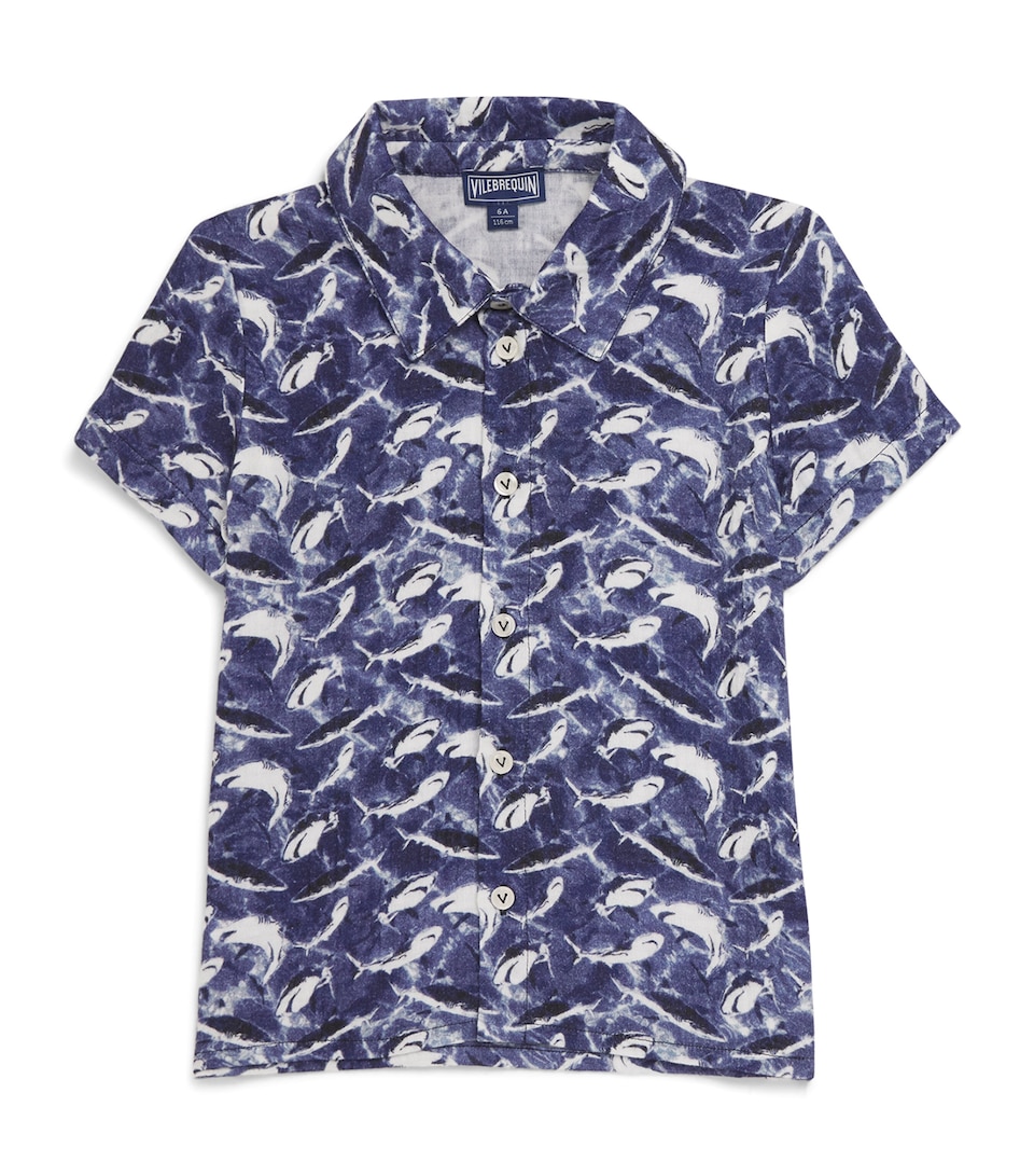Shark Print Shirt (2-12 Years)