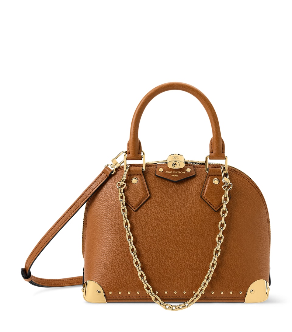 LOUIS VUITTON Alma Trunk BB Cross-Body Bag Brown