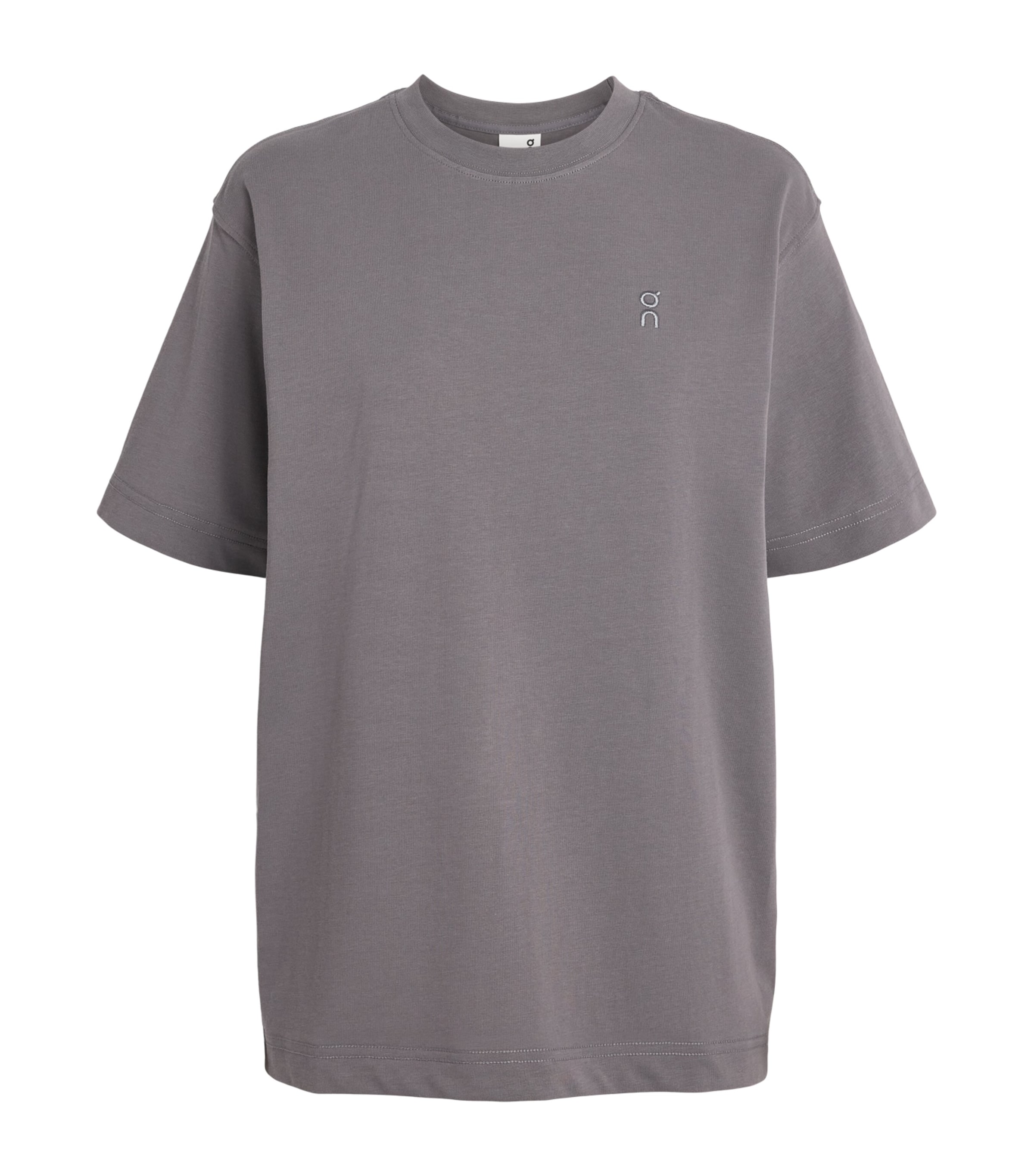On Womens Stretch-Organic Cotton Club Collective T-Shirt Ember